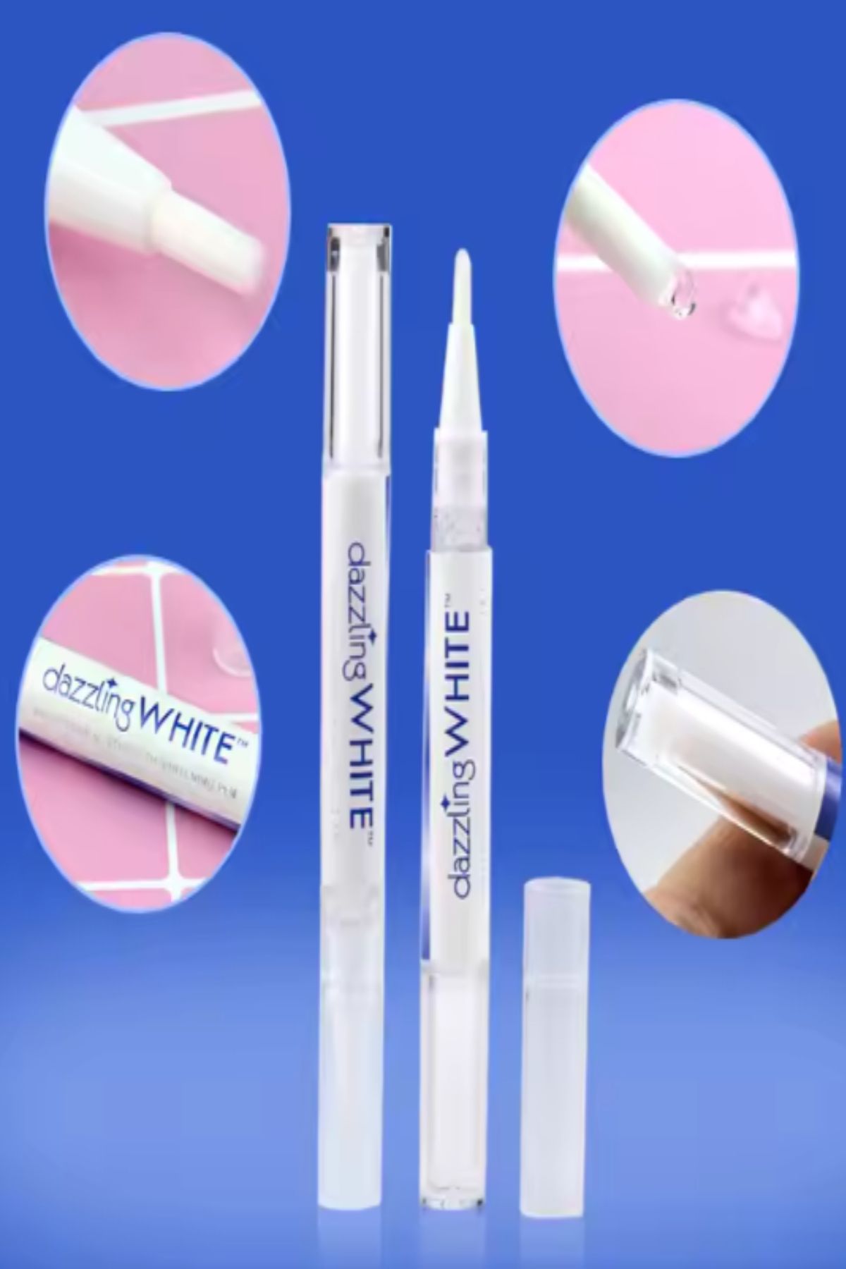 ESENLİWE 4 Adet Diş Beyazlatıcı Jel Diş Beyazlatma Ürünü 2ml Dazling White Gözle GÖrünür Etki