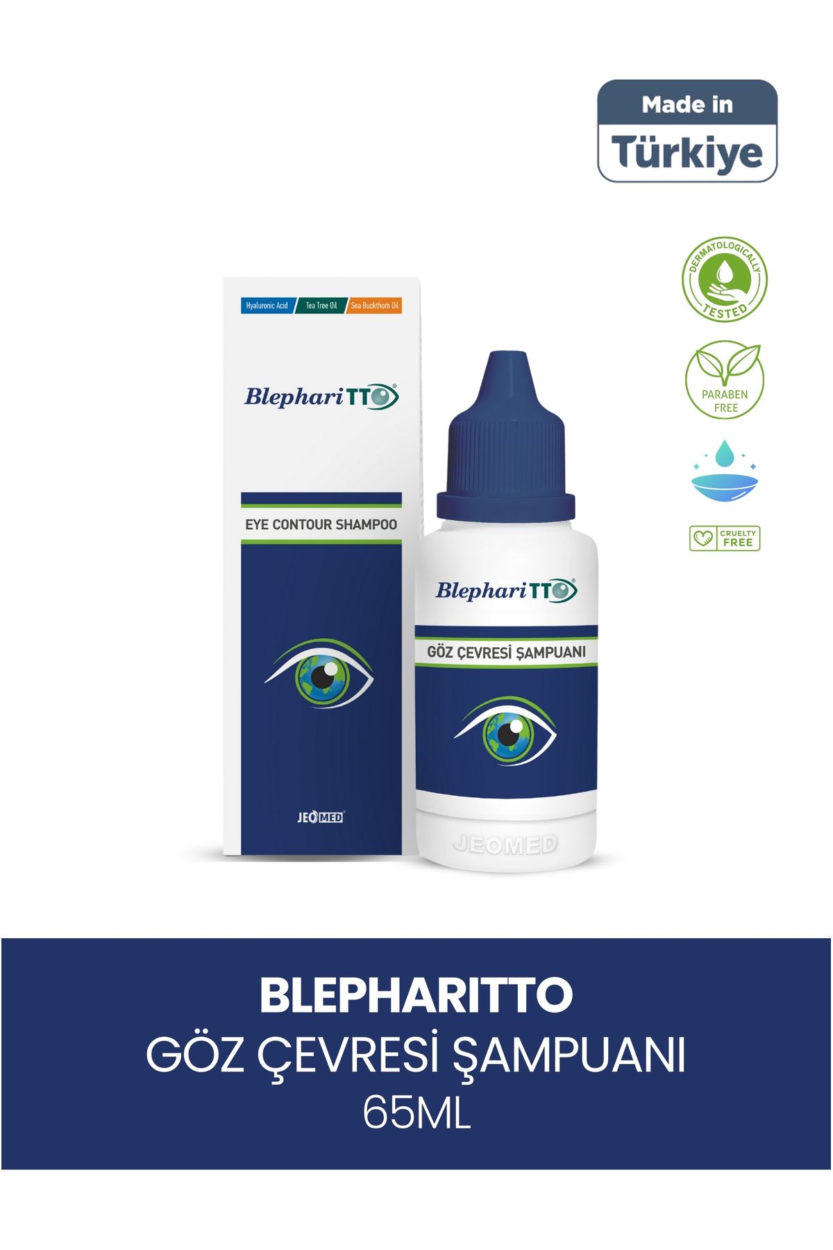 BLEPHARİTTO-بليفاريتو شامبو محيط العين 65 مل 1