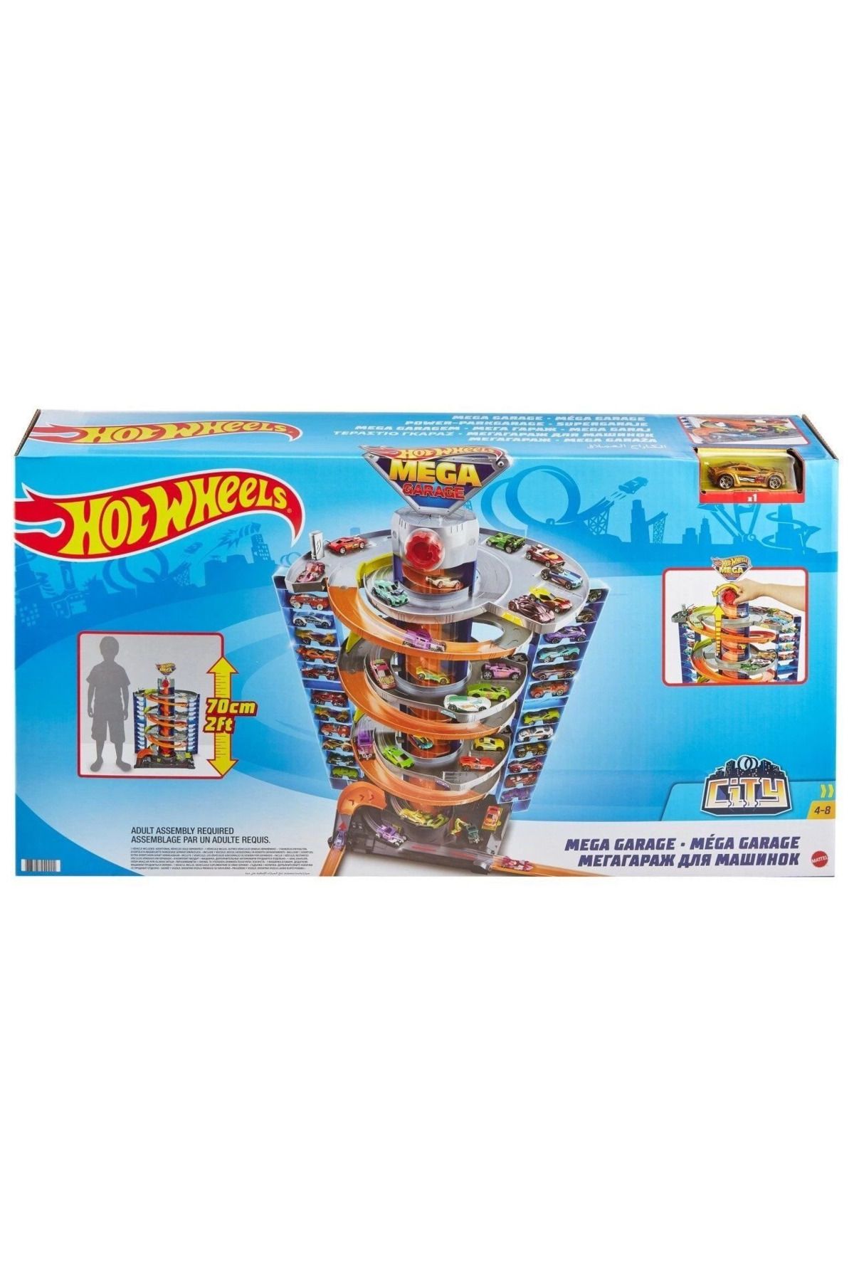 ÖYKÜ VE YİĞİT GTT95 Hot Wheels Mega Garaj