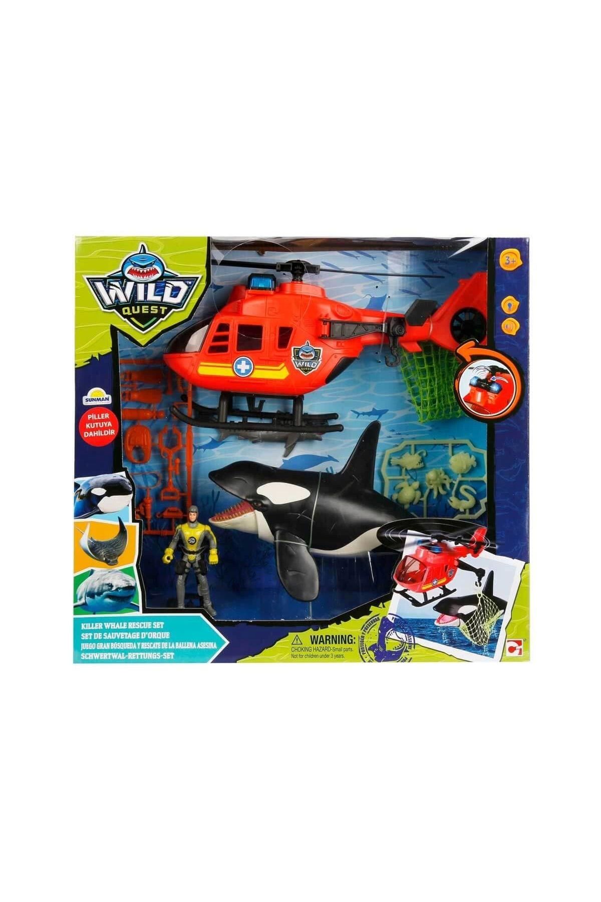 hayalimsah 49202 Sesli ve Işıklı Wild Quest Kurtarma Oyun Seti