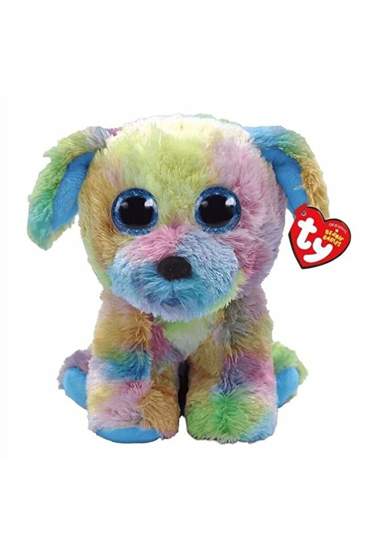 DENİZBİLİŞİM Ty Beanie Babies Peluş Köpek Max (Otizm) 15 Cm