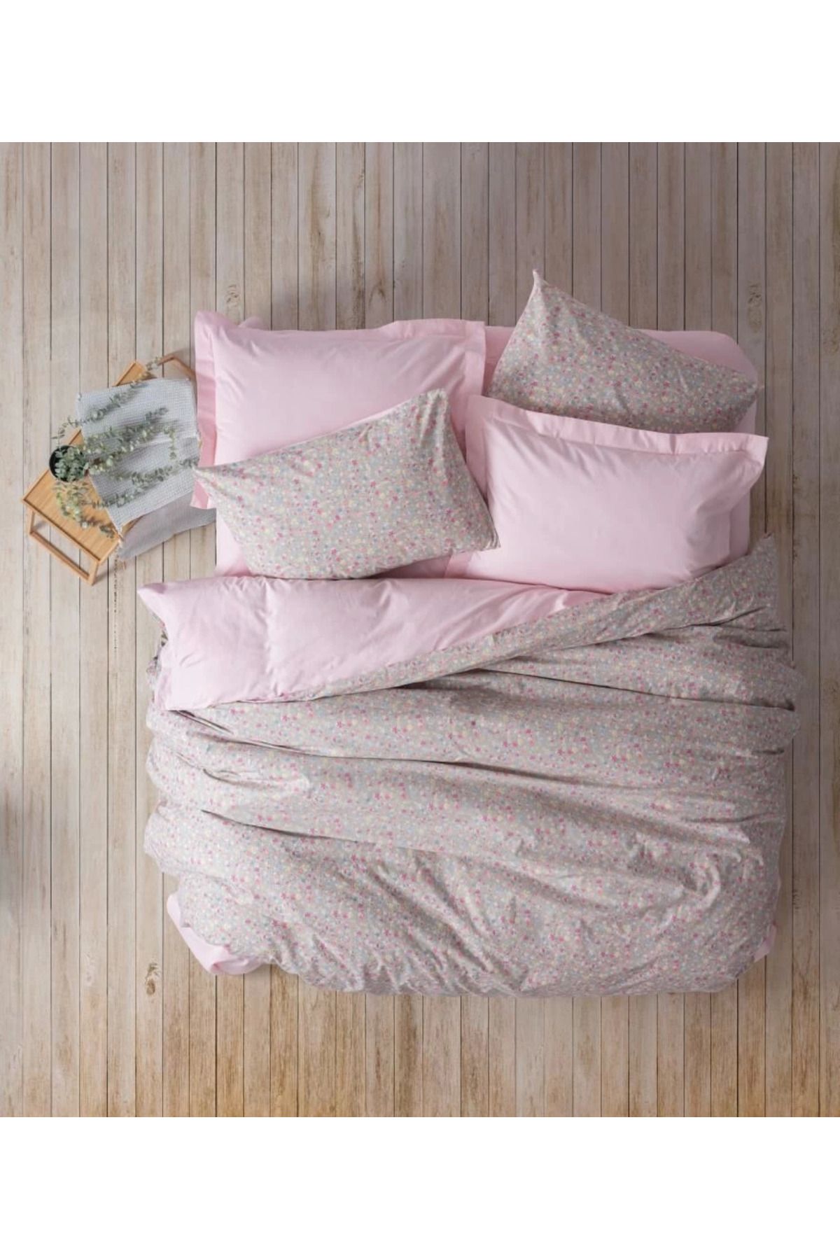 hayalimsah Cotton Box Petite Çift Kişilik Nevresim Takımı Sihu Pembe