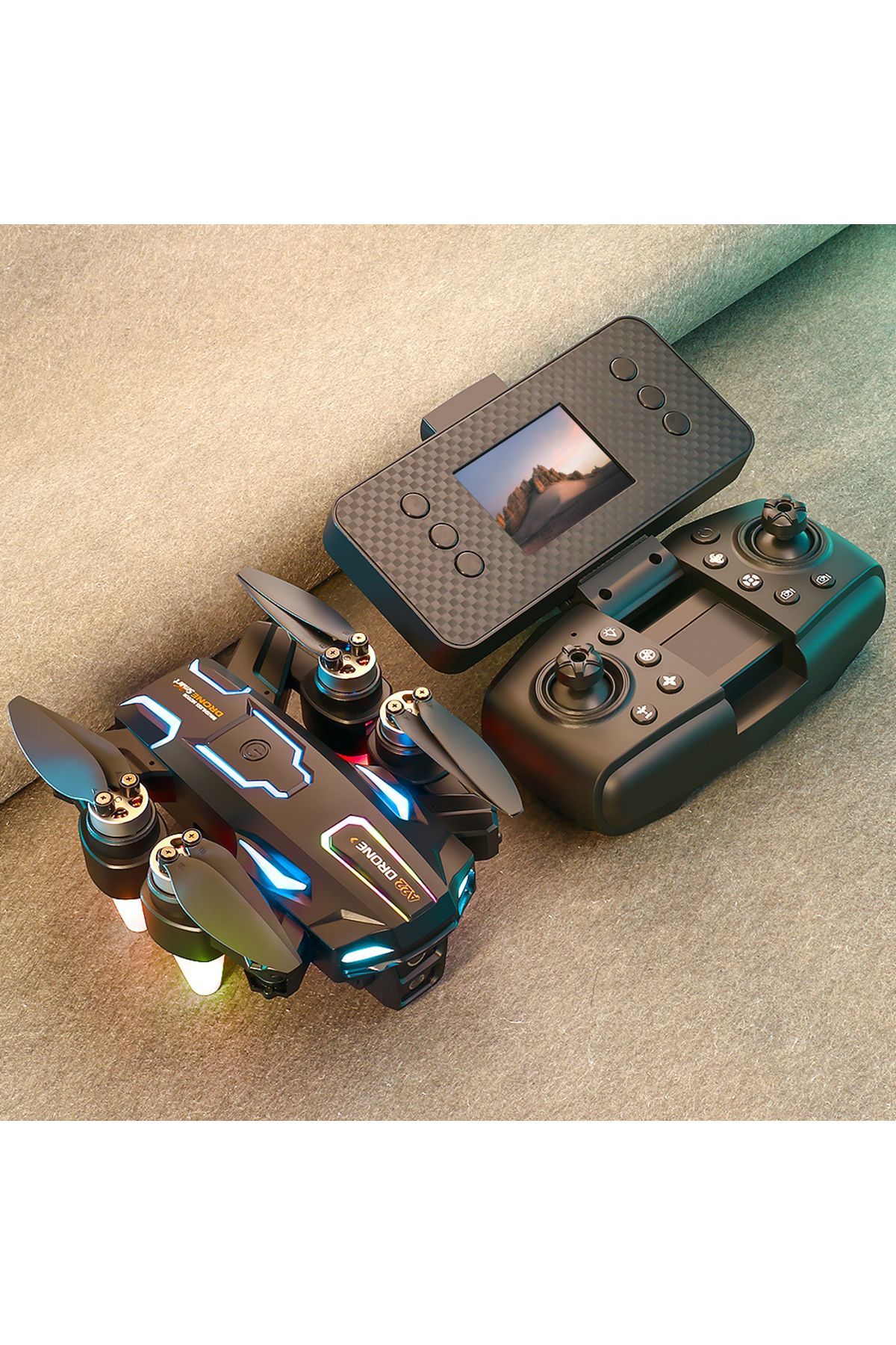 SoundWave Mini Bird- Drone Full Hd Kamera kumanda ekranlı taşıma çantalı 2 Yıl garantili