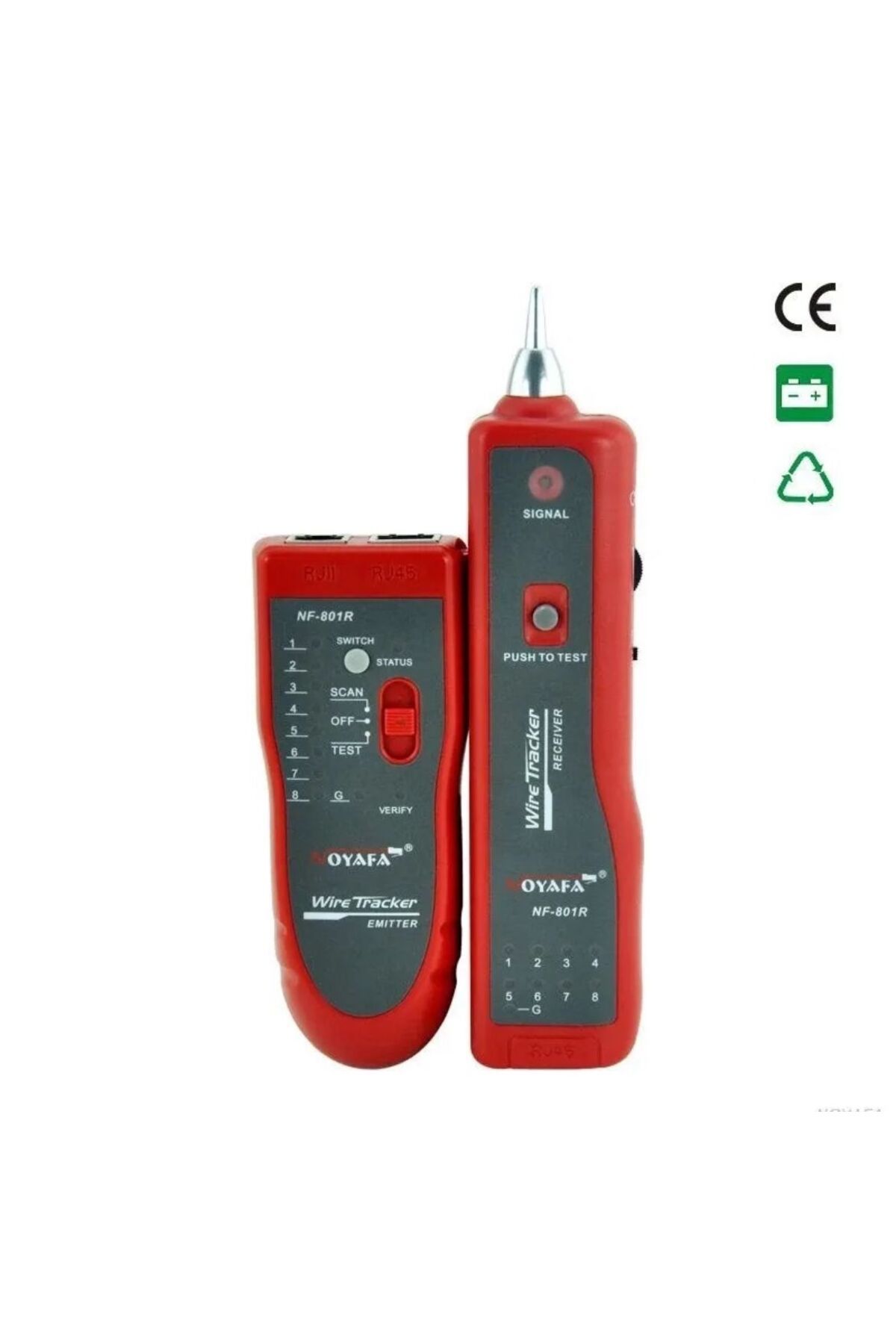 ONS Network Kablo Test Cihazı | Toner Probe & Wire Tracker Seti | RJ11 RJ45 LAN Telefon Kablo Test