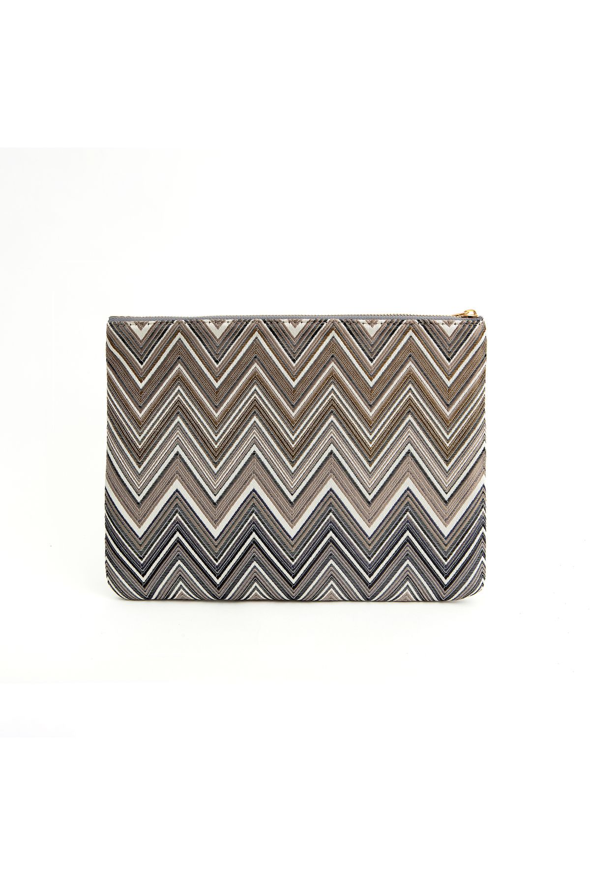 VIVION Zigzag Clutch Çanta
