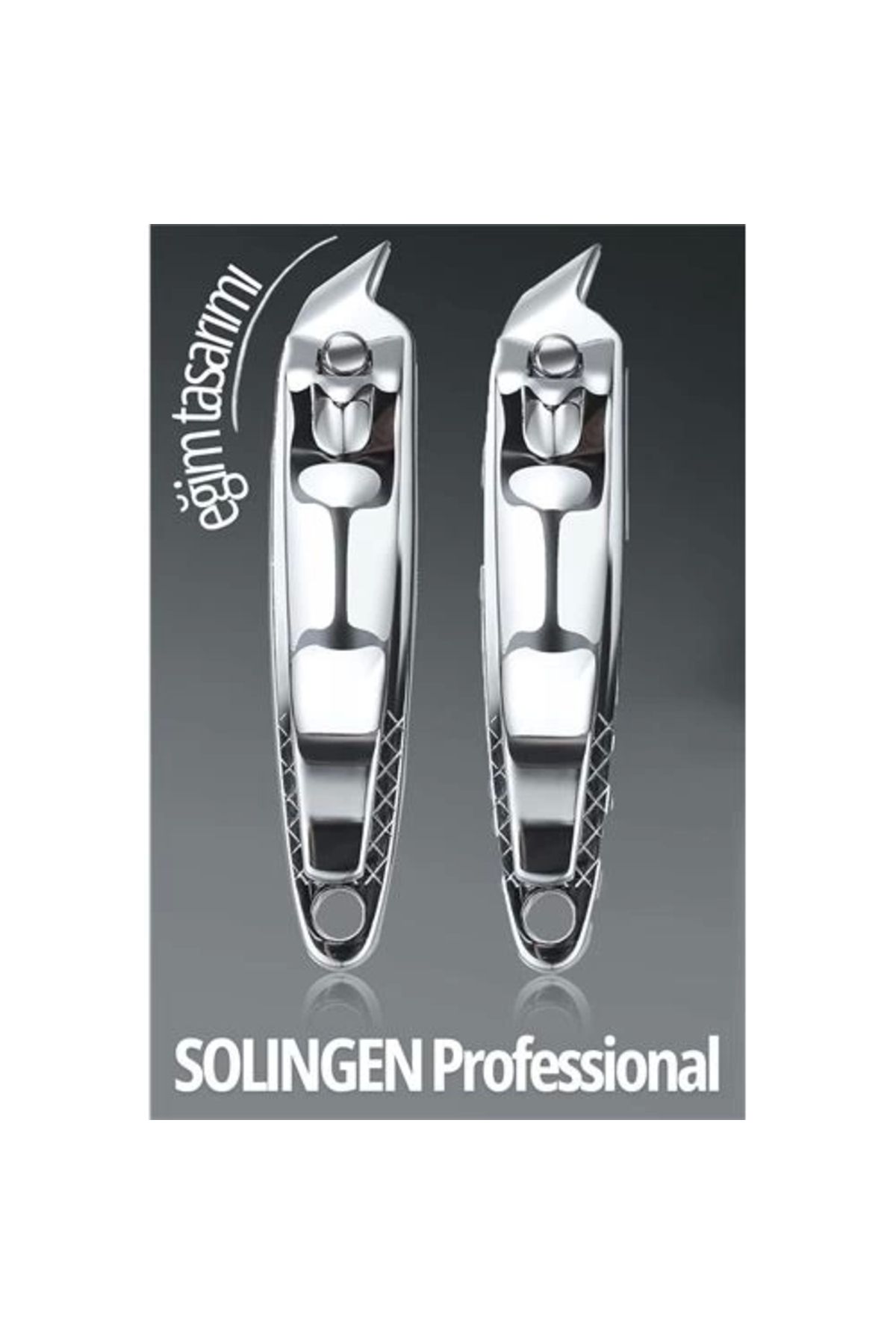 No8 Home Eğimli Tırnak Makası 2 Li Set Solingen Profesyonel