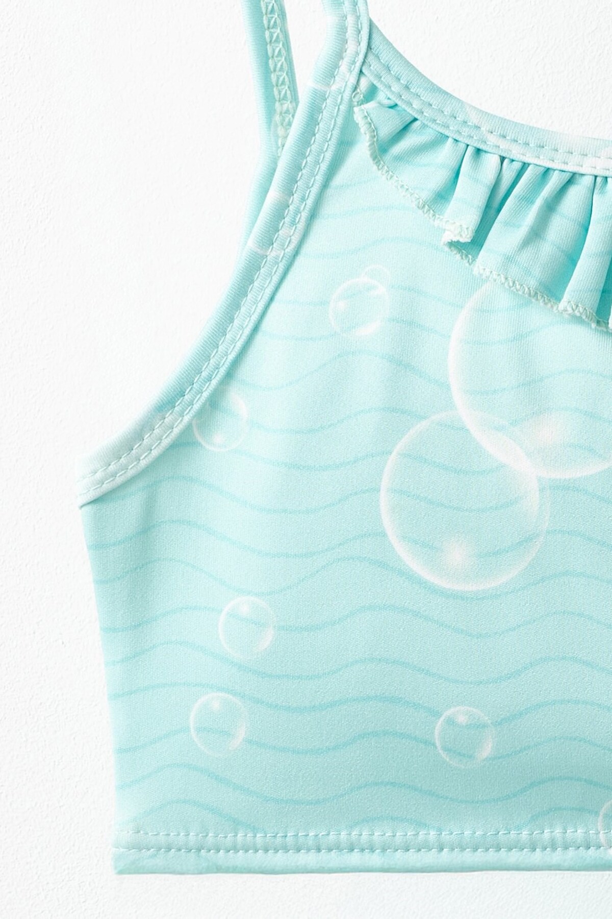 Banamio Calliope Baloncuk Baskılı Kız Çocuk Mayo Bikini Takım fotoğrafı 2 (önizleme)