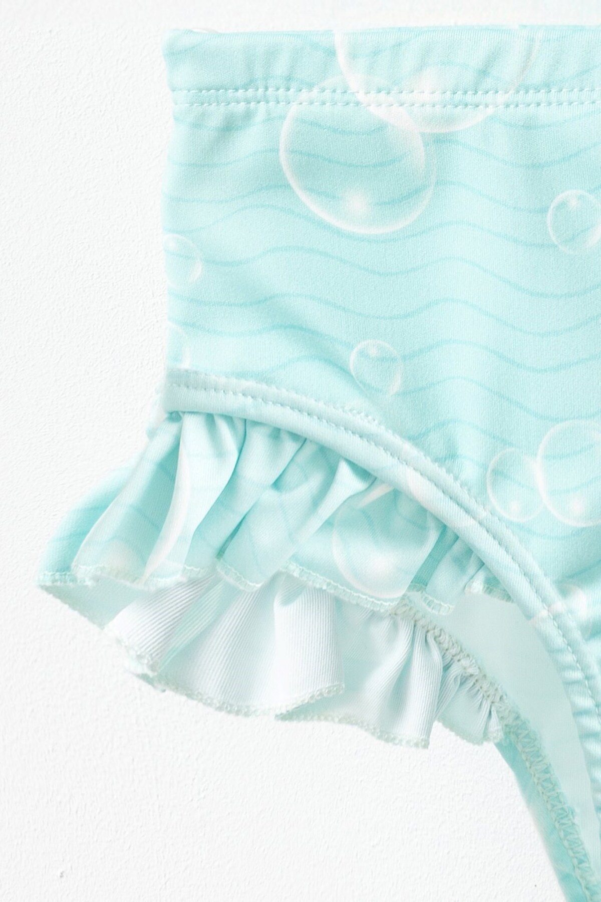 Banamio Calliope Baloncuk Baskılı Kız Çocuk Mayo Bikini Takım fotoğrafı 3 (önizleme)