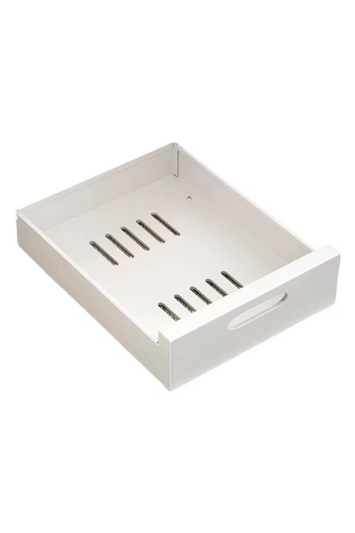ATOUR-ATOUR Movable Storage Drawer for Kitchen and Cabinet Organization Practical Space Saving Design Easy to Use and Install 1