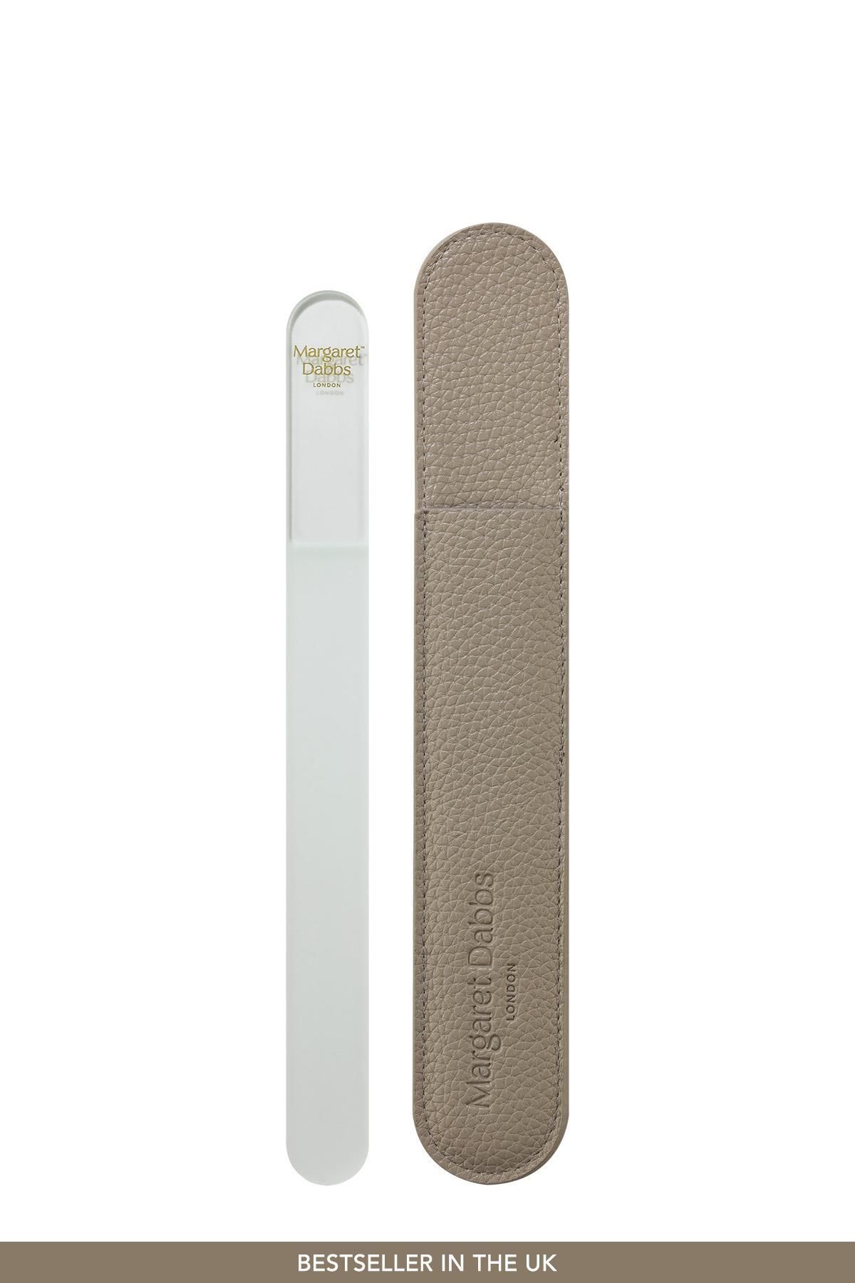 Margaret Dabbs London Crystal Nail File & Cover - Kristal Tırnak Törpüsü & Kılıf Seti