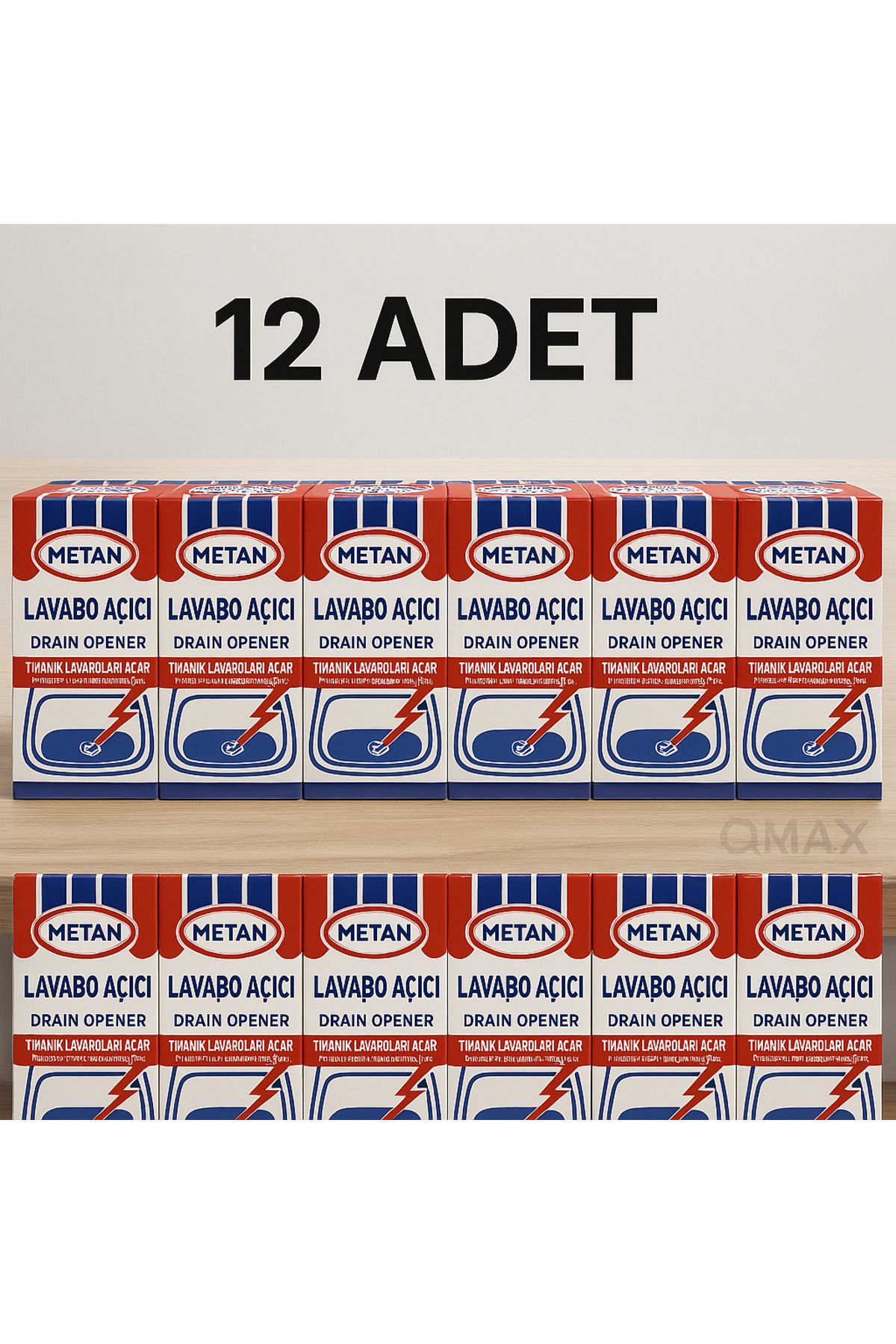 DERMASTUDİO Metan Lavabo Tıkanıklık Açıcı * 12 Adet