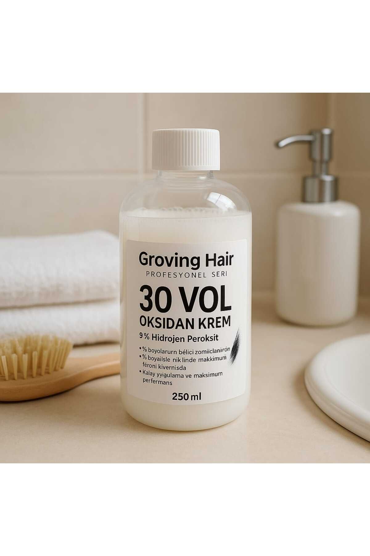 GROVİNG HAİR Groving Hair 30 Vol Oksidan Krem – Profesyonel Güç Artego,premium Formül 250ml