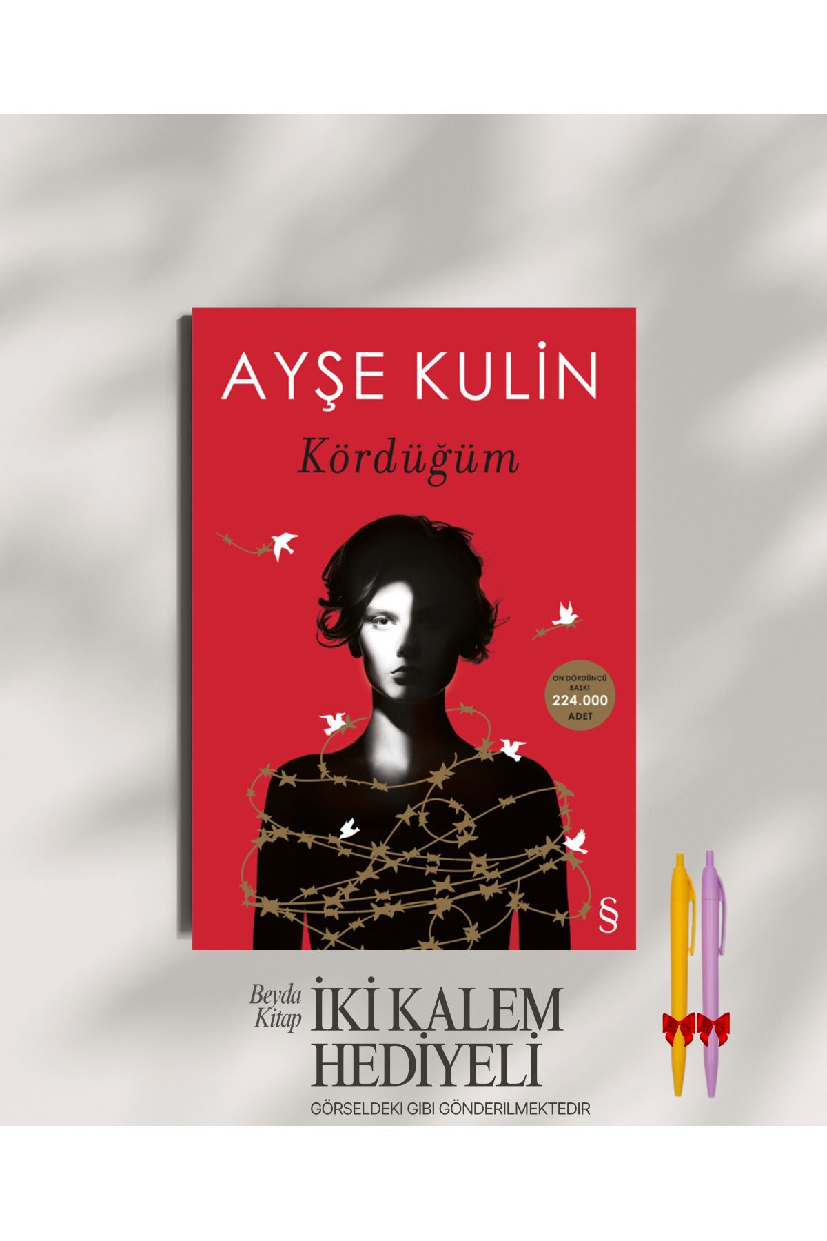 Everest Yayınları Kördüğüm - Ayşe Kulin - İki Kalem Hediyeli - KULY32
