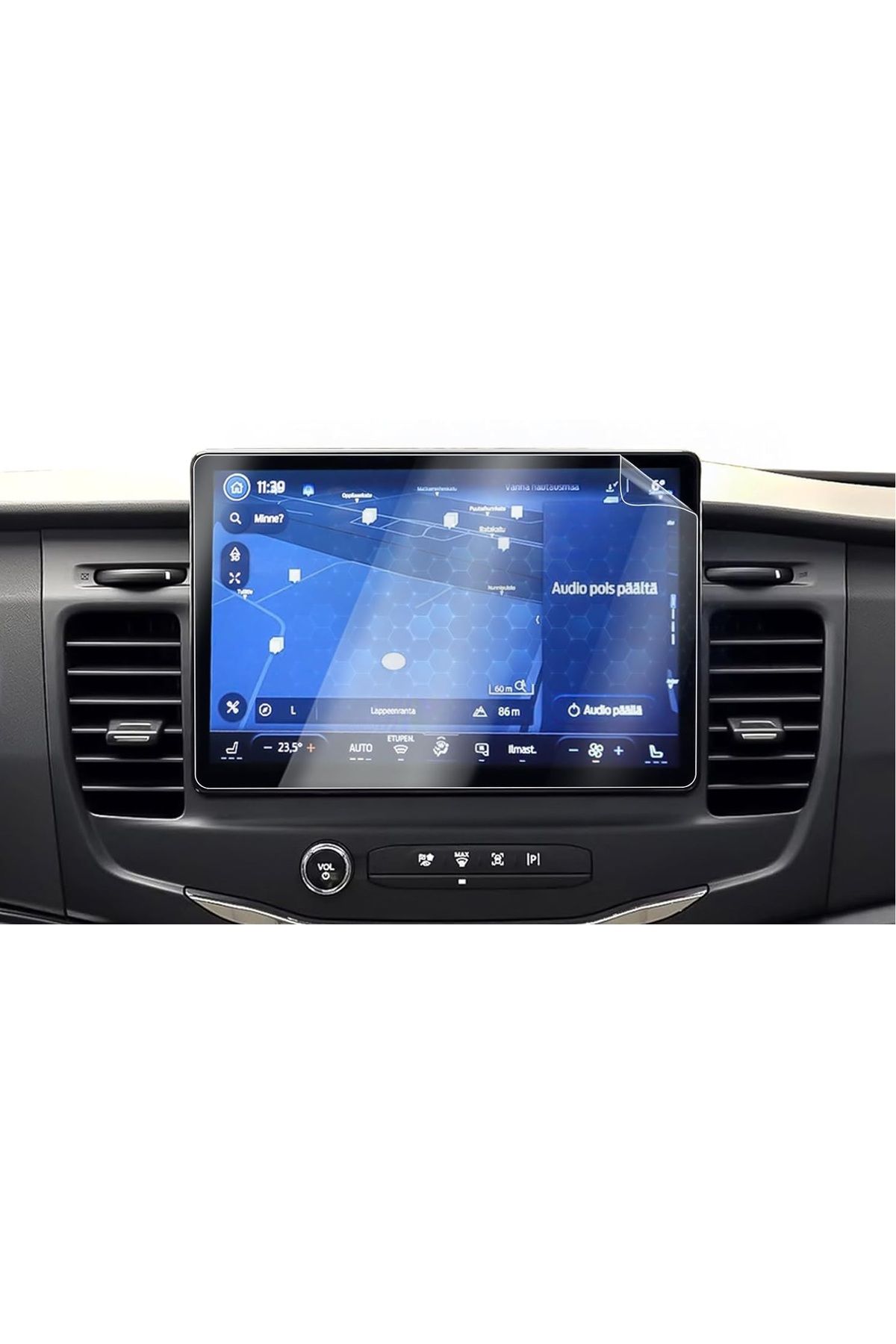 mrtglass Ford Transit Navigasyon Multimedya Uyumlu Ekran Koruyucu Nano Film 12 inc