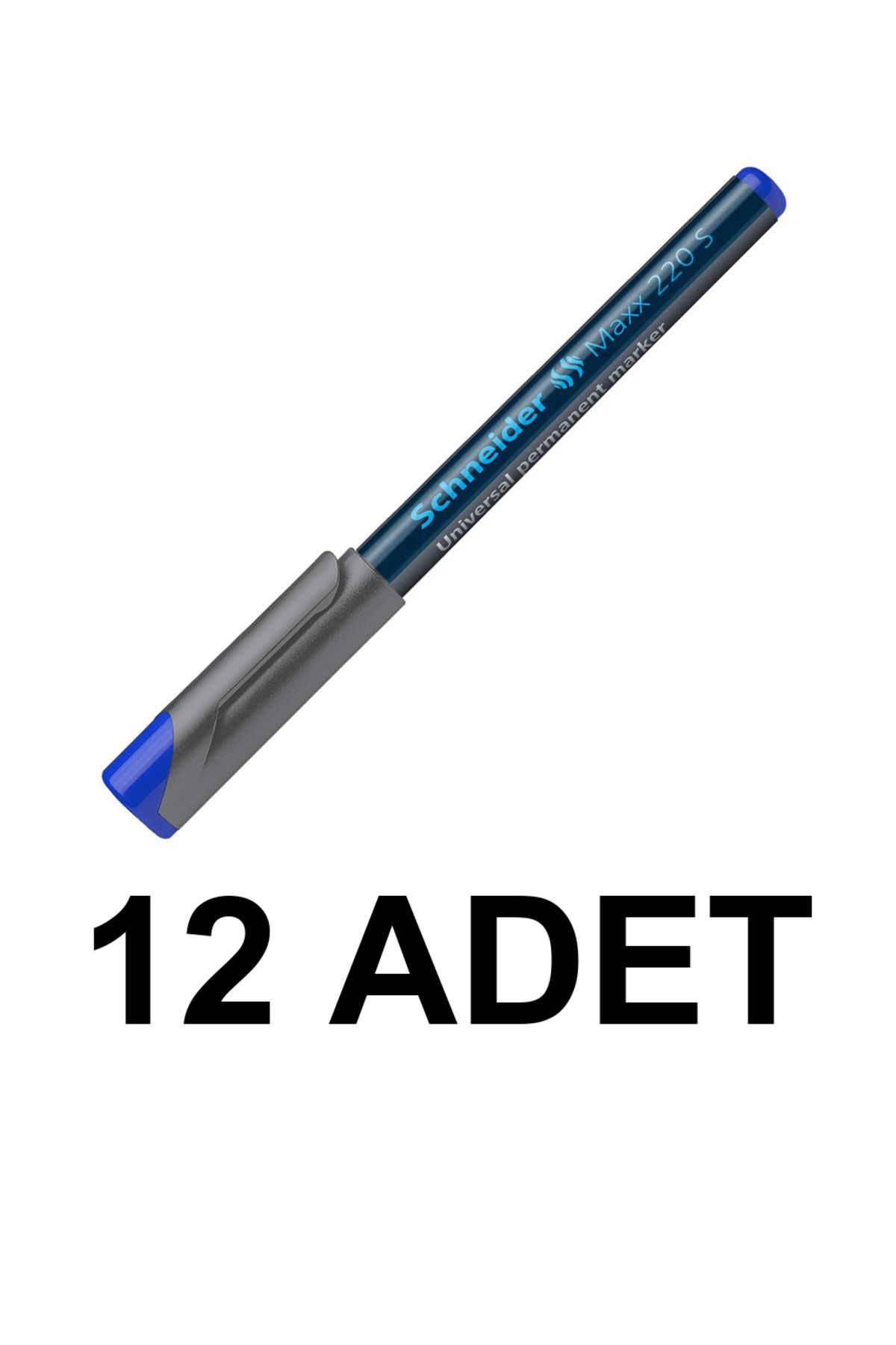 Schneiders 12 ADET ASETAT KALEMİ MAXX 220 S UÇ MAVİ SCP61