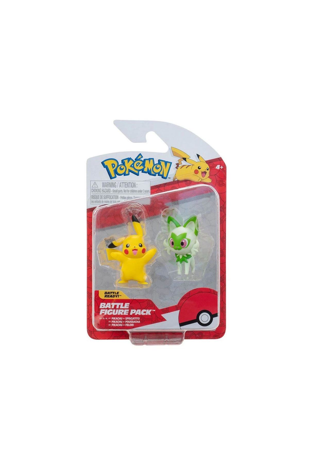 FTT SHOPPING MARKET POK PKW3355 Pokemon Battle 2Li Figür Seti