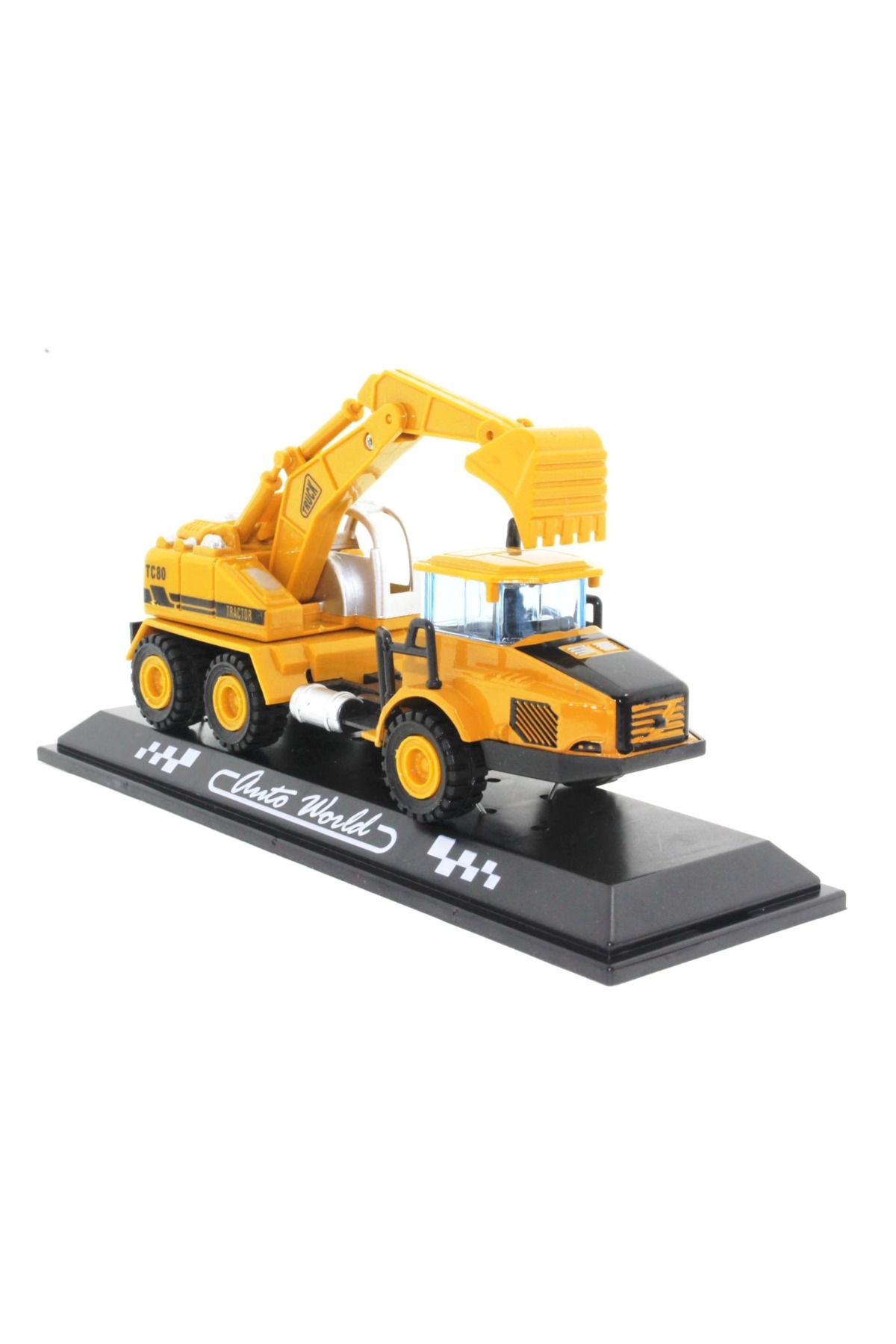 FTT SHOPPING MARKET Die Cast Mini İnşaat Aracı Kepçe