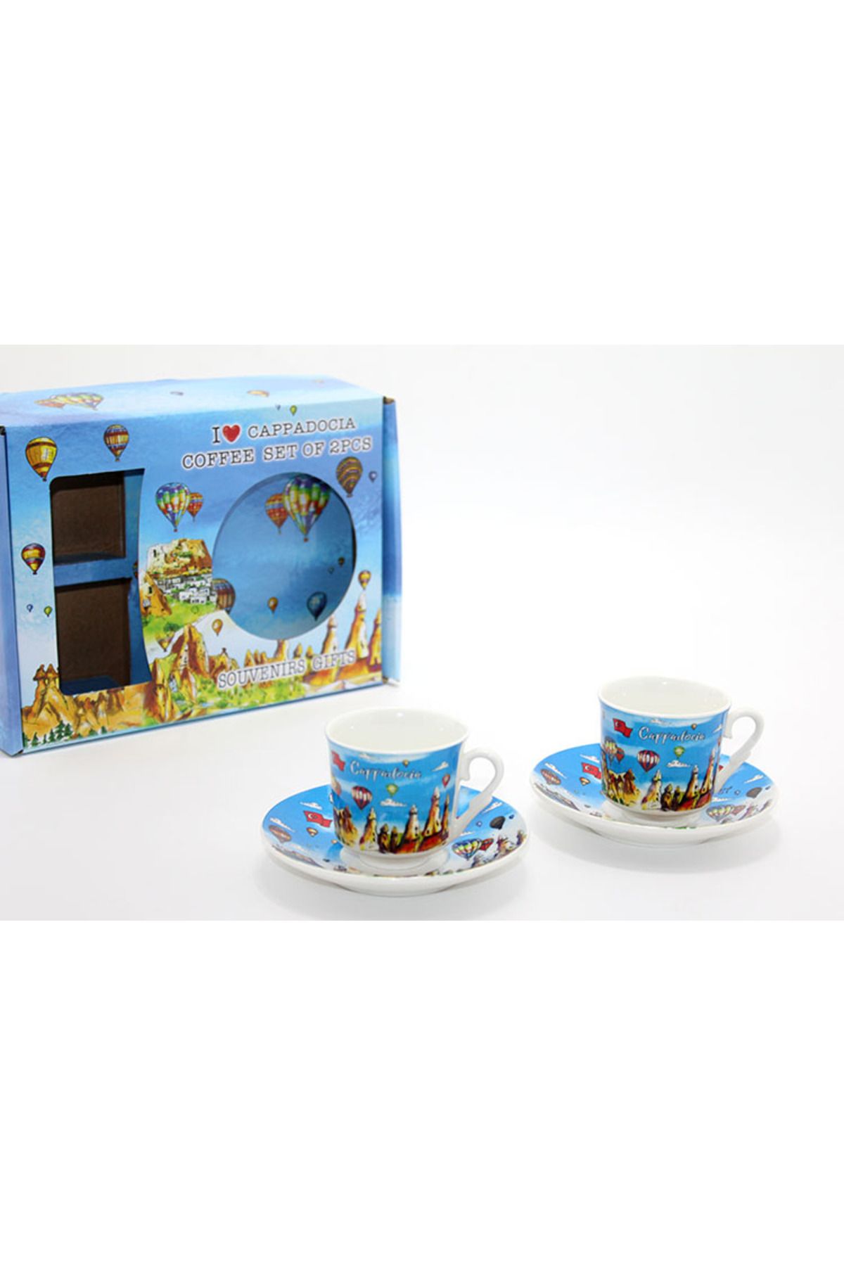 RiverWorld River World İkili Fincan Seti Model D