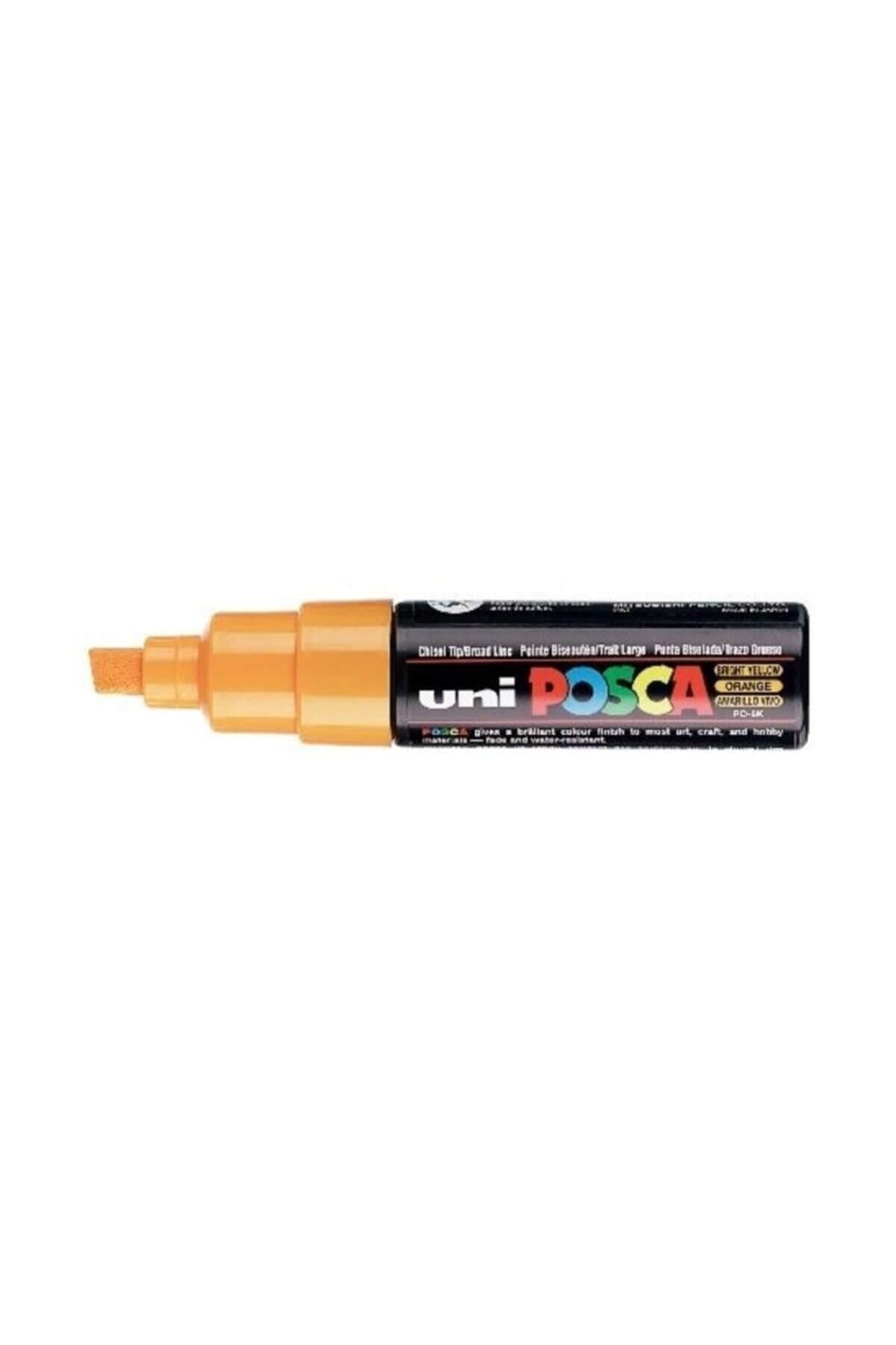 UNİ-BALL Uni-Ball Posca 8.0 Su Bazlı Poster Markörü P.Sarı PC-8K