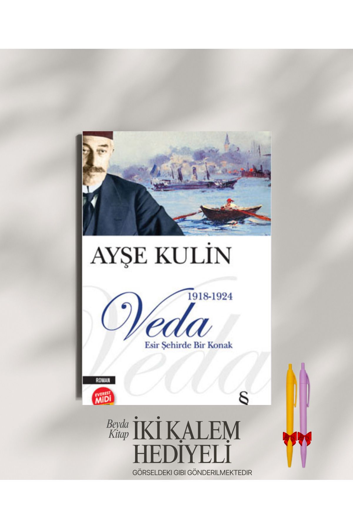 Everest Yayınları Veda - Ayşe Kulin - İki Kalem Hediyeli - KULY32