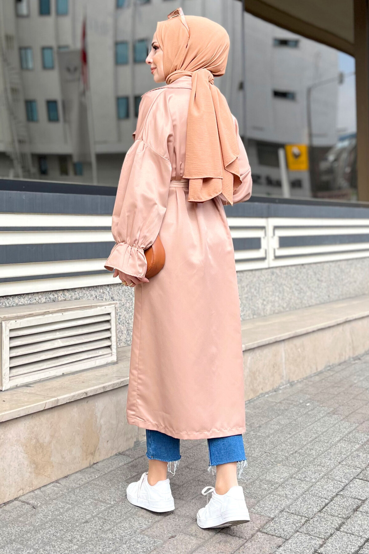 TOFİSA-Trench Mink - 11452 8