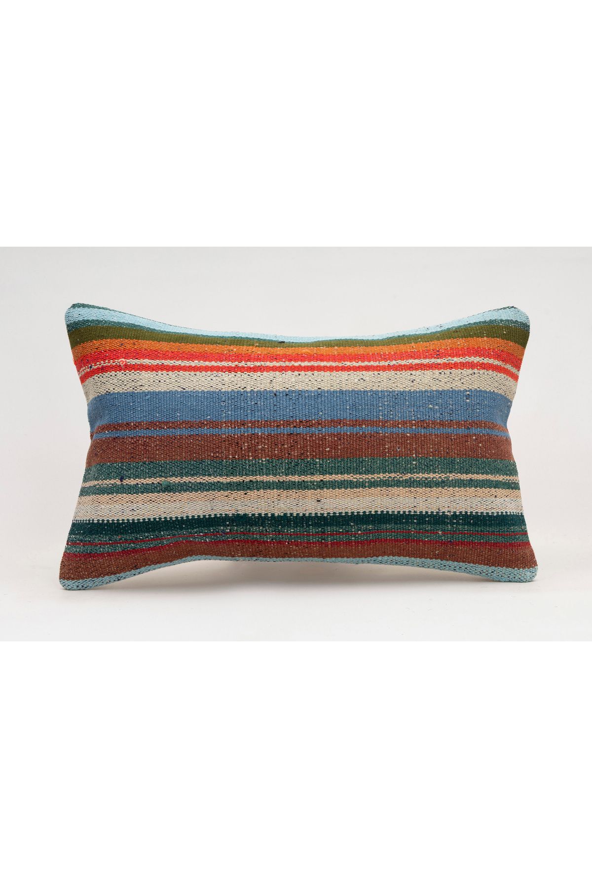 Kilim Whole Sale El Yapımı Kilim'den Yapılmış Vintage Kırlent Kılıfı, Yün, 30x50 Cm