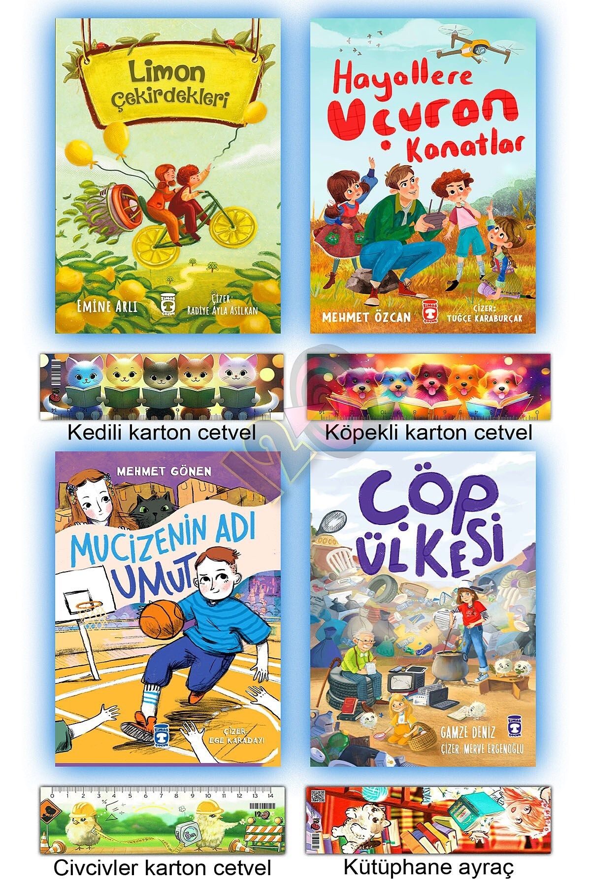 Timaş Çocuk Limon Çekirdekleri Hayallere Uçuran Kanatlar Mucizenin Adı Umut Çöp Ülkesi