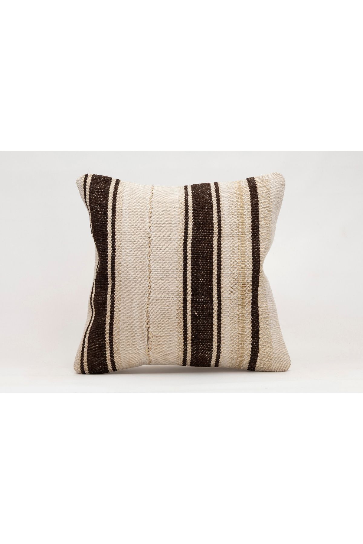 Kilim Whole Sale El Yapımı Kilim'den Yapılmış Vintage Kırlent Kılıfı, Yün, 40x40 Cm