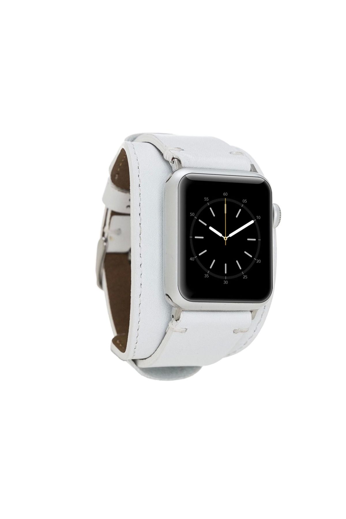 Angoravi Watch Uyumlu Deri Kordon 38-40-41mm Cuff Pulsar F3