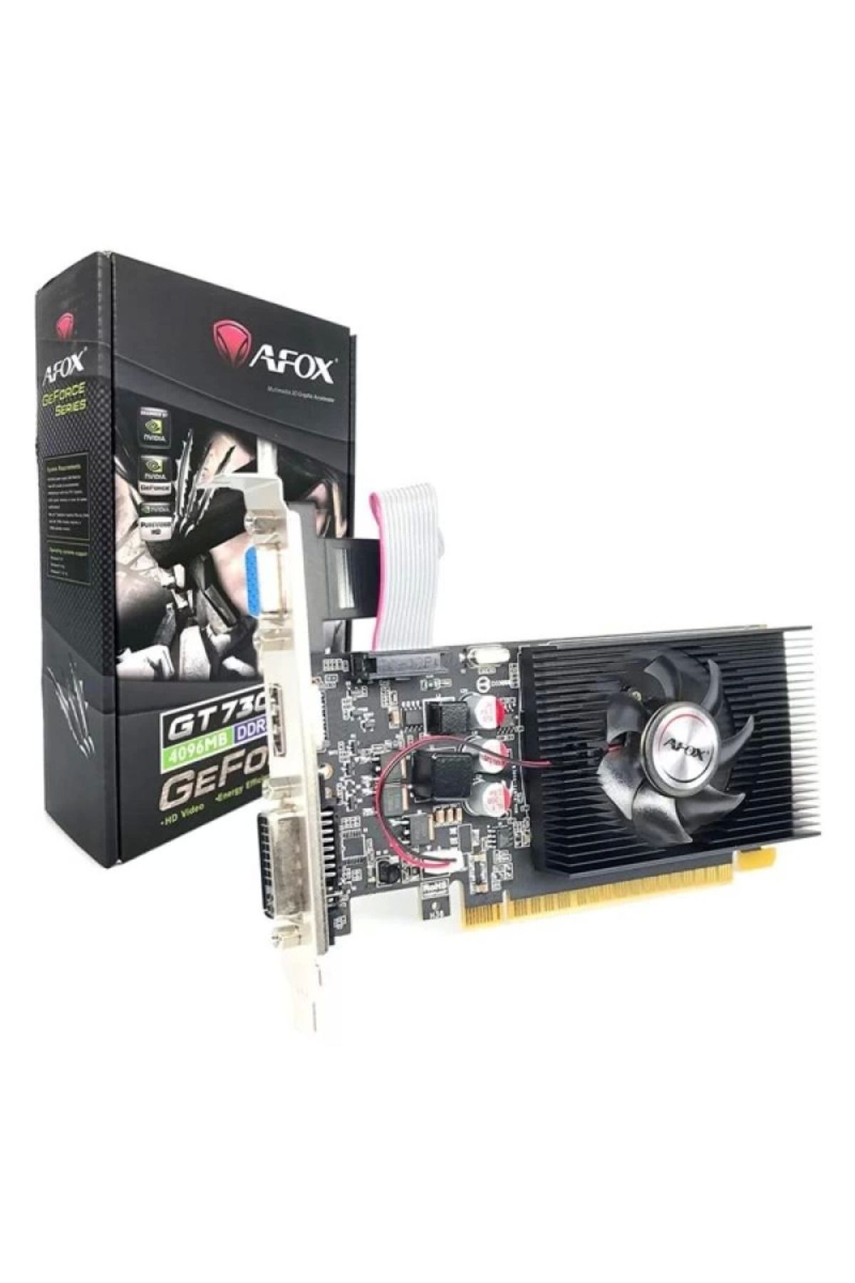 MELFSHOP AFOX GT730 4GB AF730-4096D3L6 DDR3 128bit HDMI DVI PCIe 16X v2.0
