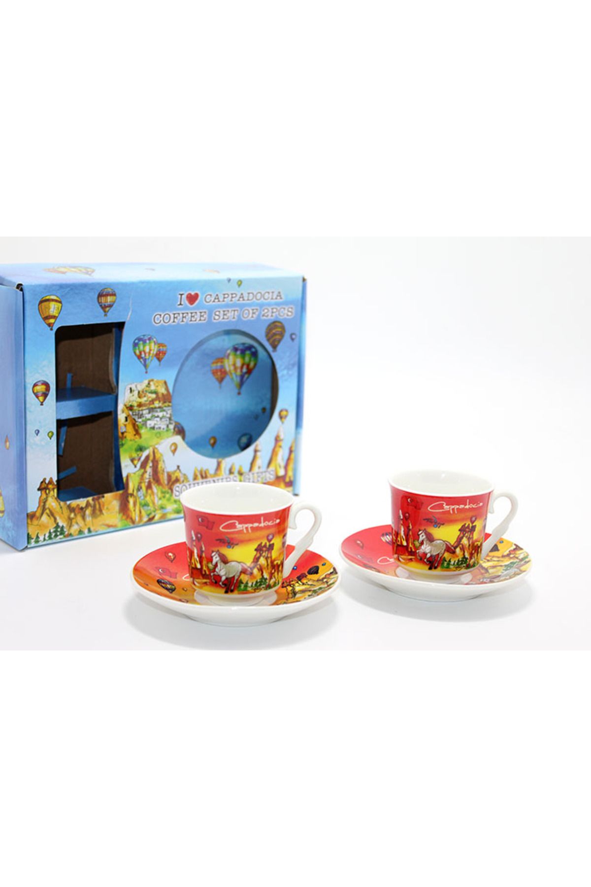 RiverWorld River World İkili Fincan Seti Model A