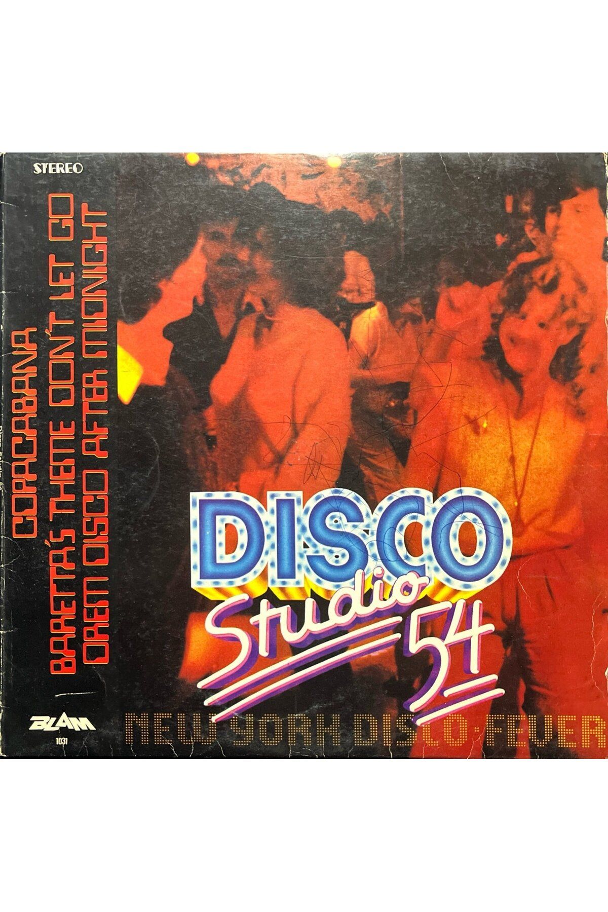 Plak İstasyonu Disco Studio 54 LP Plak