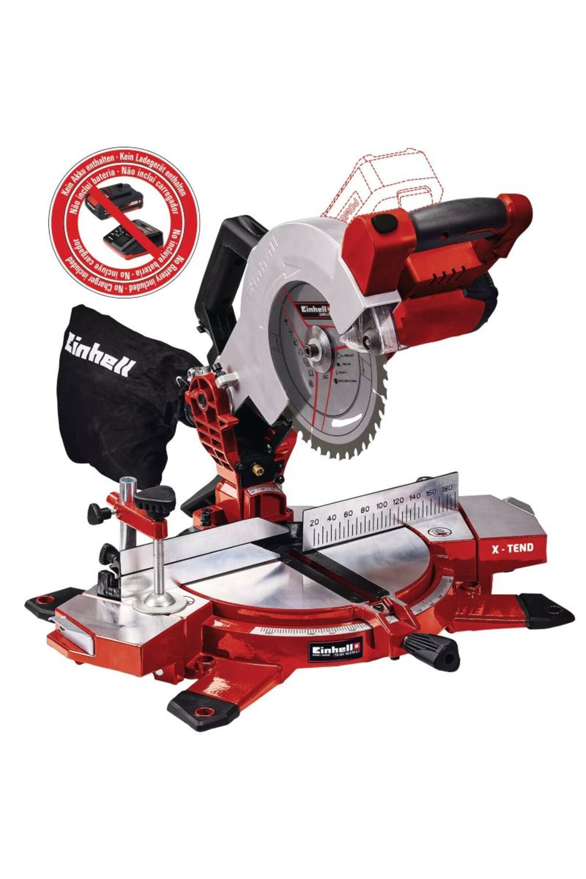 Einhell 4300890 Te-ms 18/210 Li- Solo Akülü Gönye Testere (AKÜ DAHİL DEĞİLDİR)