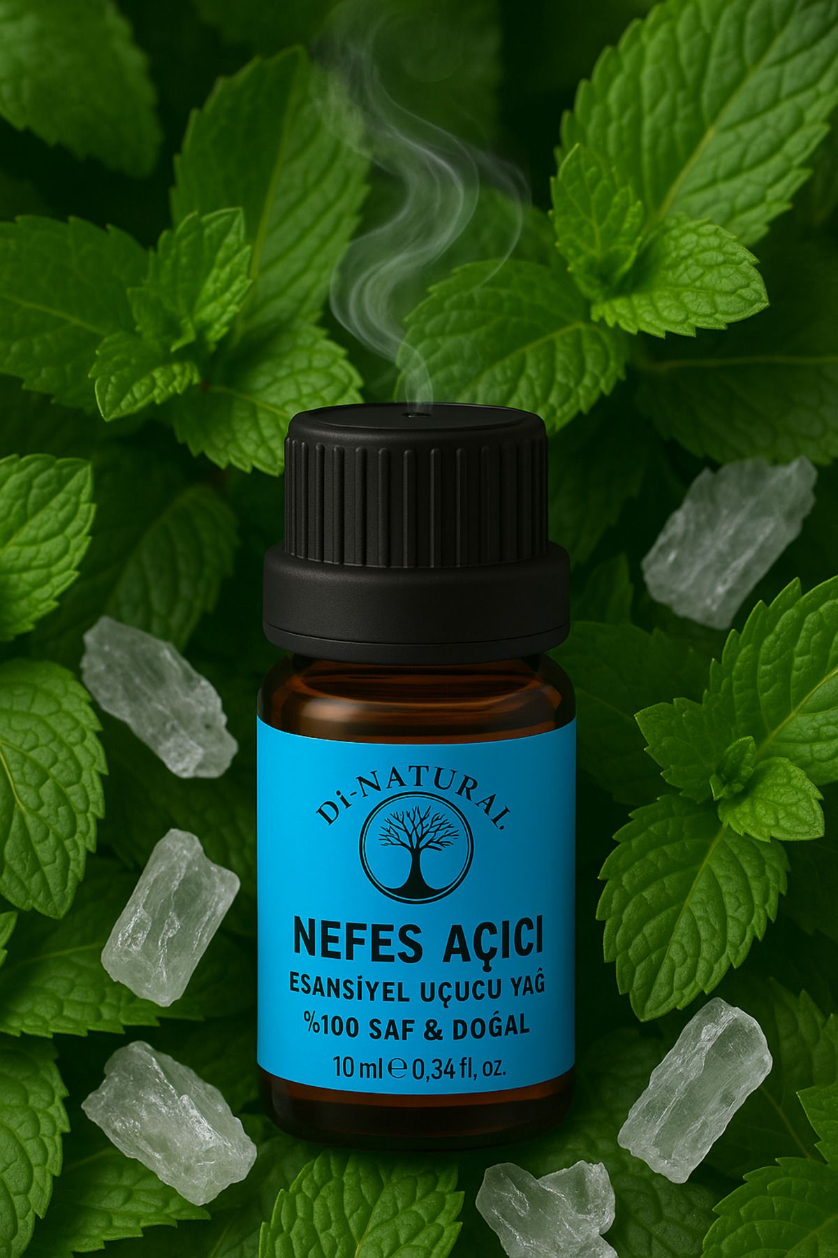 di naturel Di Natural Uçucu Yağ %100 Saf Doğal Esans Buhurdanlık Difüzör Oda Esansı 10 ml