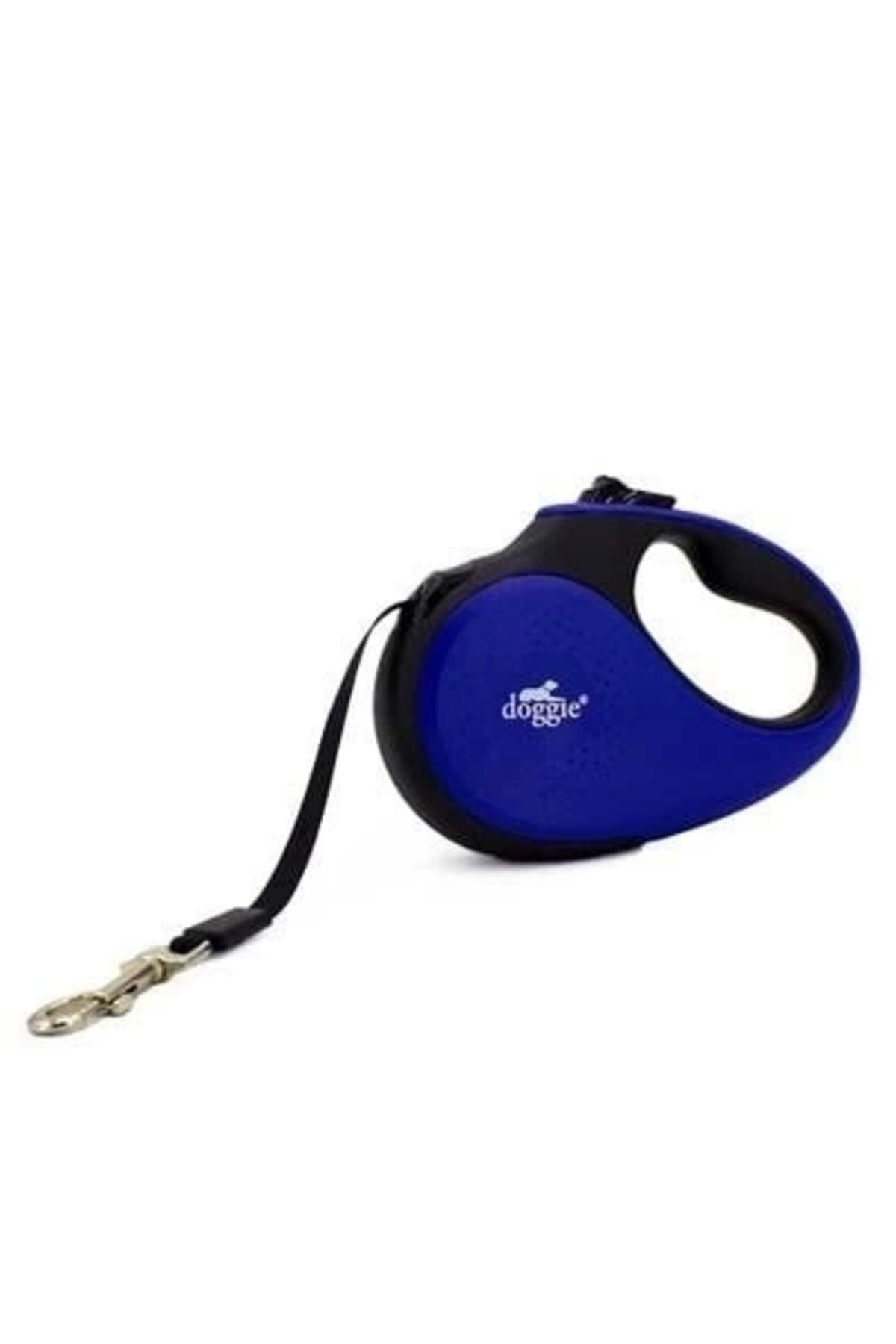 No8 Home Doggie Soft Otomatik Köpek Uzatma Tasması Medium Royal Mavi 25 Kg 5 Mt