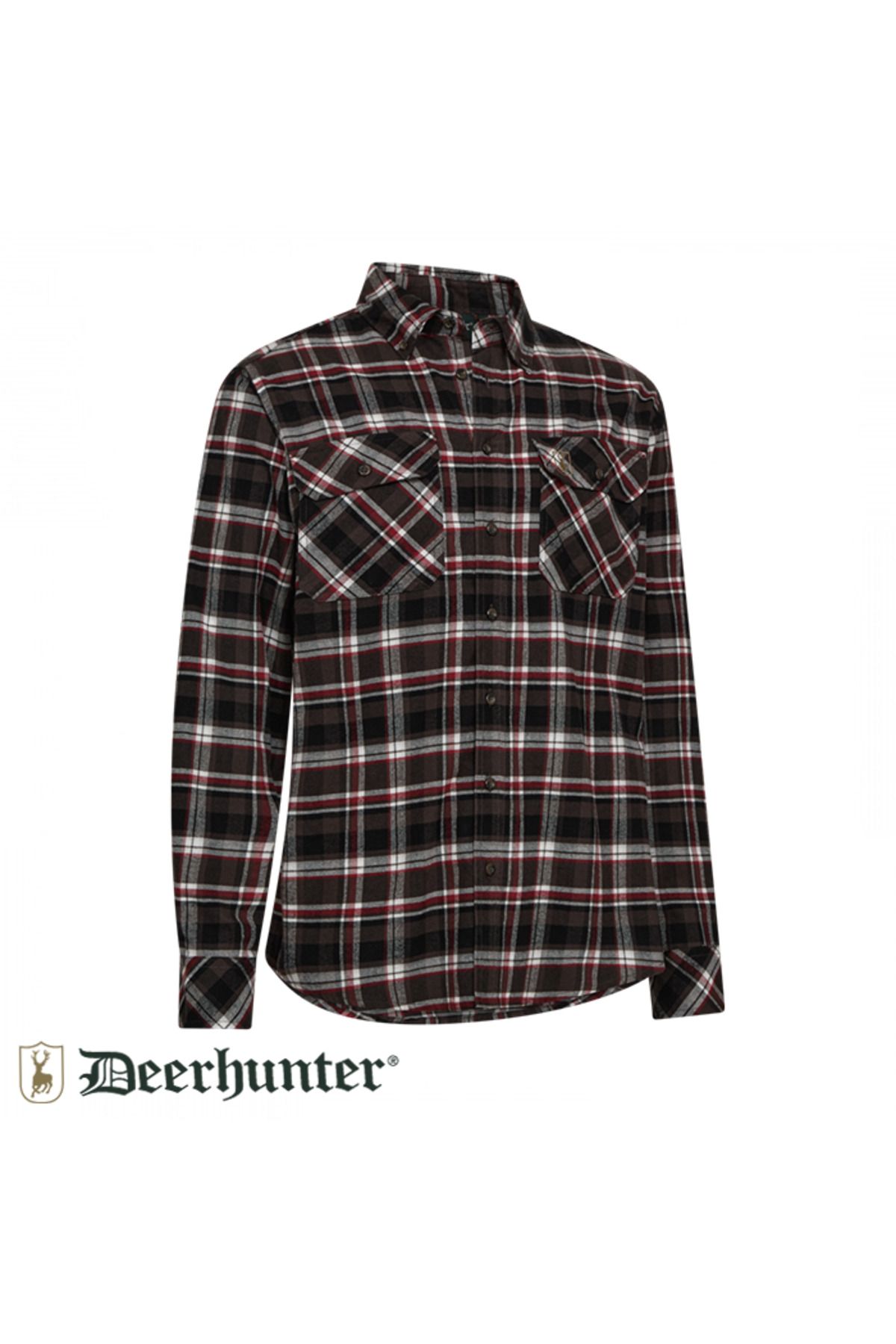 Deerhunter Nathan Kahverengi Kareli Gömlek 41/42