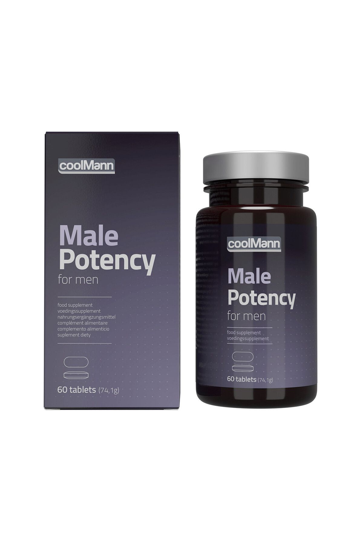 Cobeco Pharma Supliment Alimentar Pentru Barbati, Creste Libido Si Potenta, Cobeco Pharm, 60 Tablete - One Size