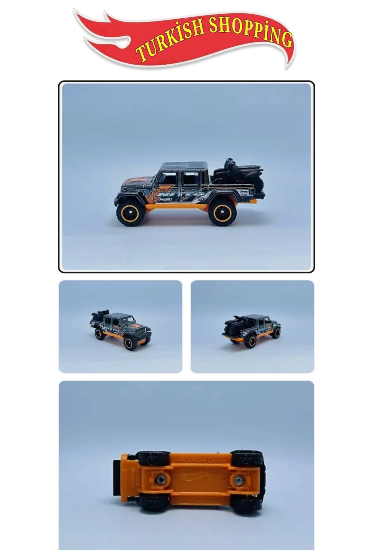 HOT WHEELS 2025 Case 1/64 Ölçek 20 Jeep Gladıator Sth(Super