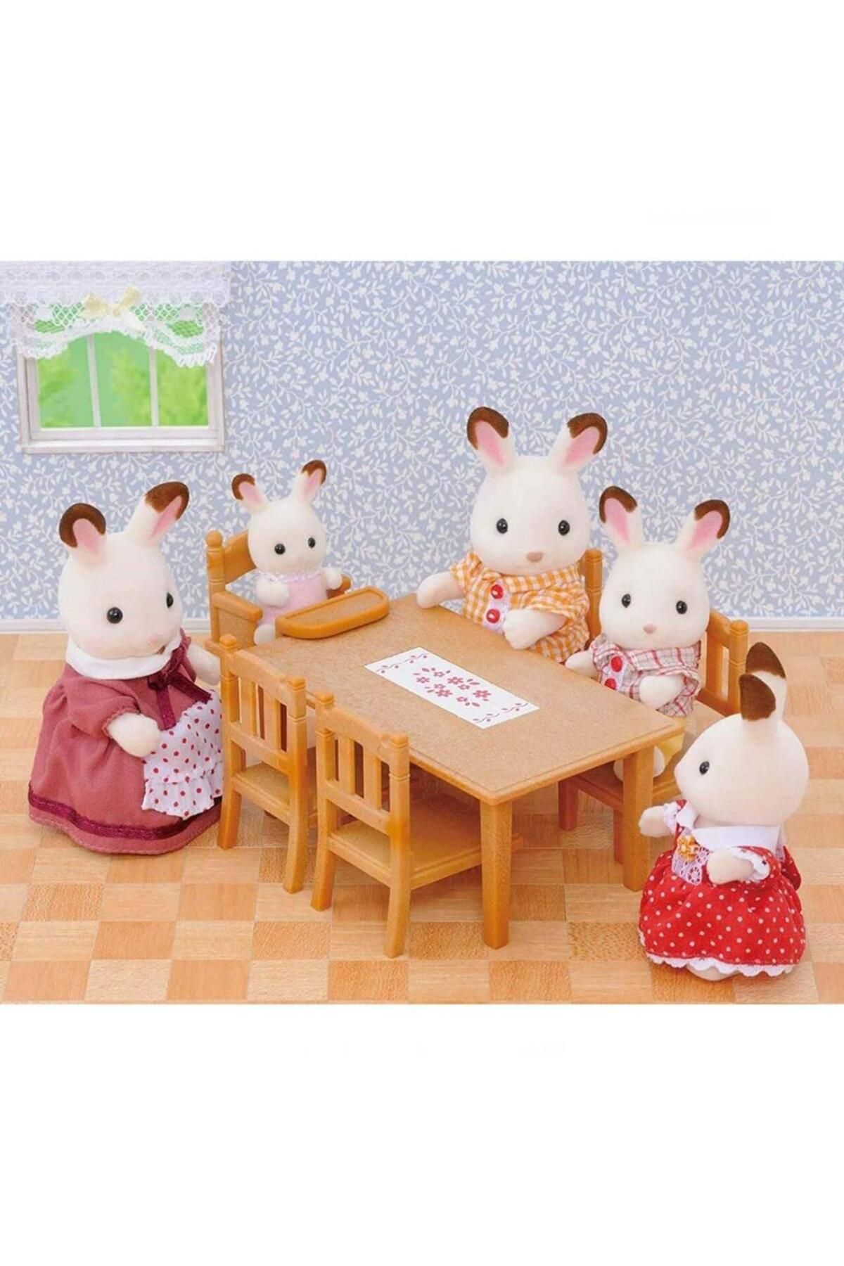 NW NessiWorld Nessiworld Sylvanian Families Yemek Masası Seti 4506