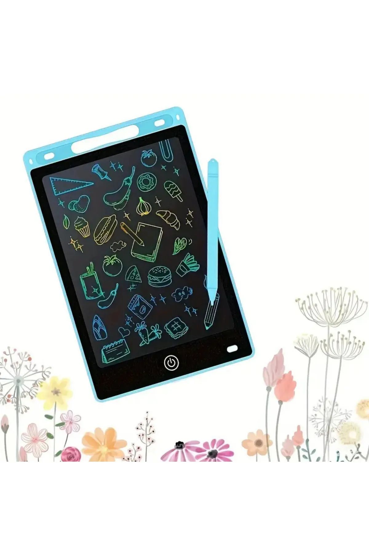 ibico Writing Tablet LCD 8.5'' Yazı Tahtası Dijital Kalemli (Mavi)