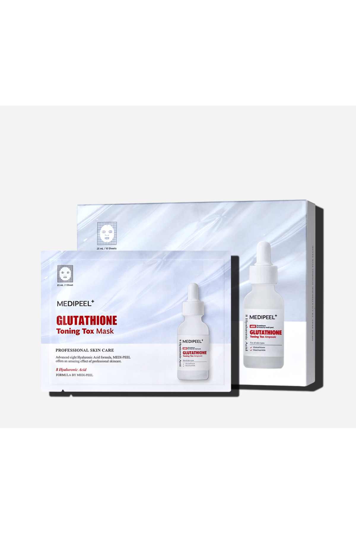 Medipeel Glutathione Toning Tox Mask 25 ml * 1 Pc Whitening Tonic Facial  Mask- Trendyol