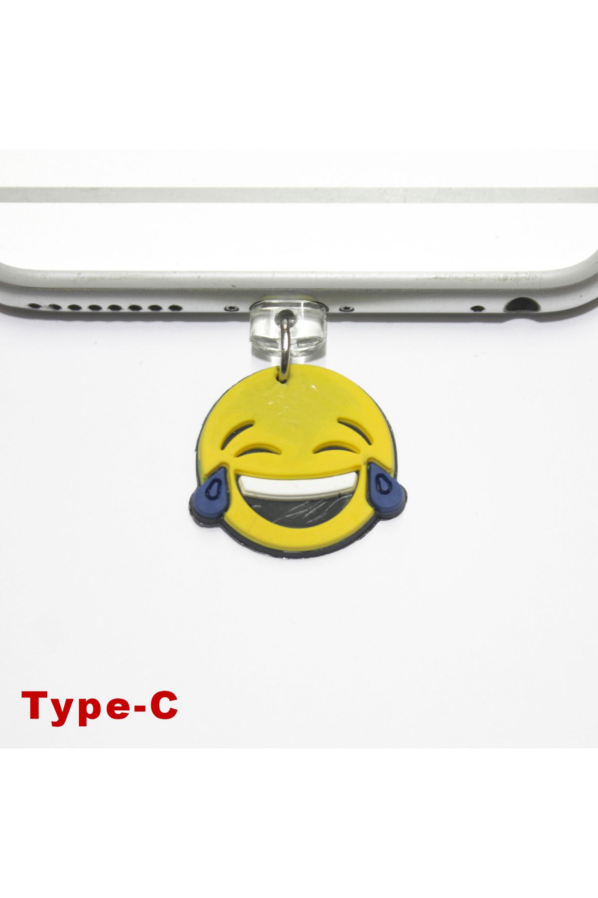 BK Design Type-C Uyumlu Silikon Figürlü Telefon Şarj Portu Toz Tıpası Toz Tıkacı Charm TCCR1018
