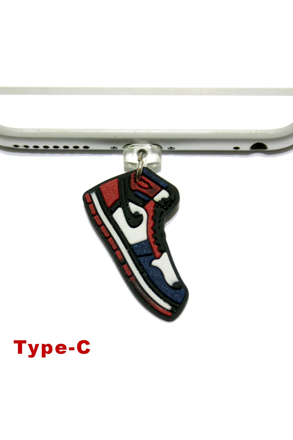 BK Design Type-C Silikon Figürlü Telefon Şarj Portu Toz Tıpası Toz Tıkacı Charm TCCR1007