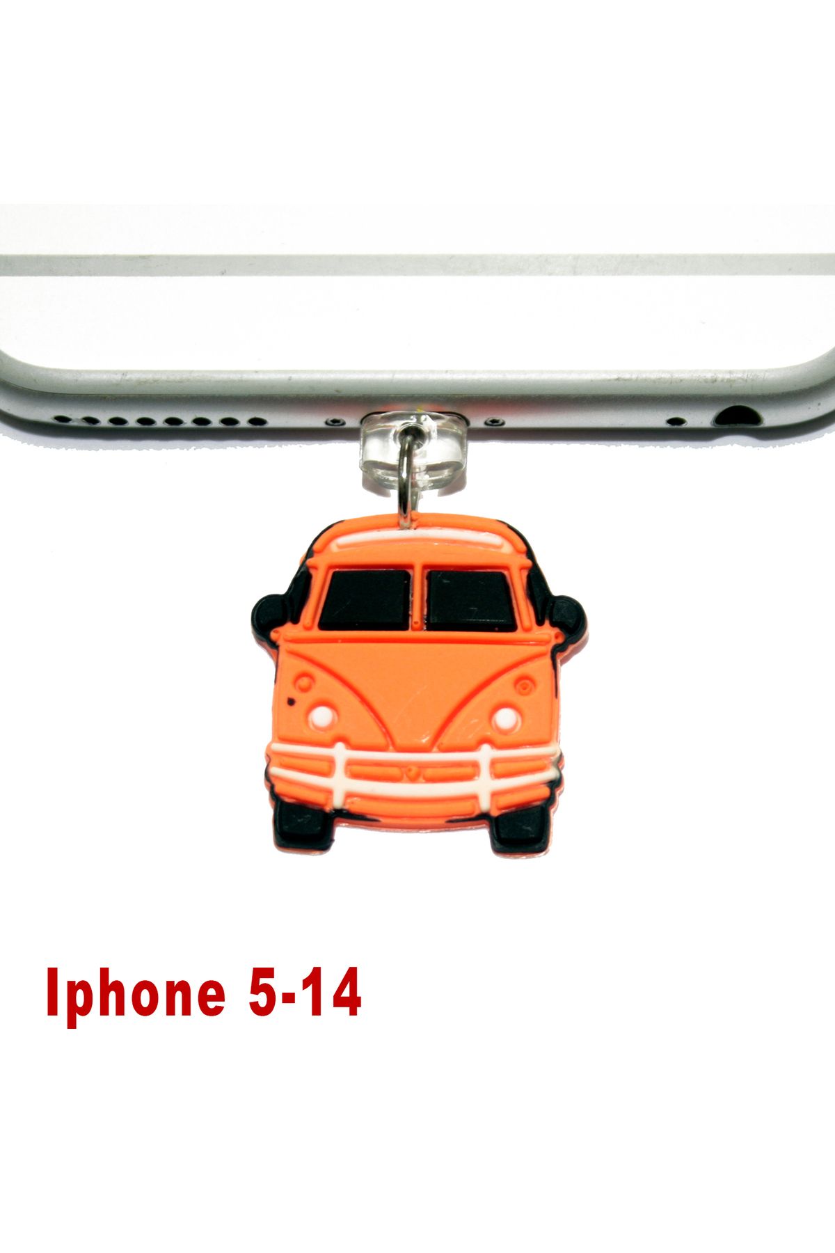 BK Design Iphone 5-14 Silikon Figürlü Telefon Şarj Portu Toz Tıpası Toz Tıkacı Charm IPCR1020