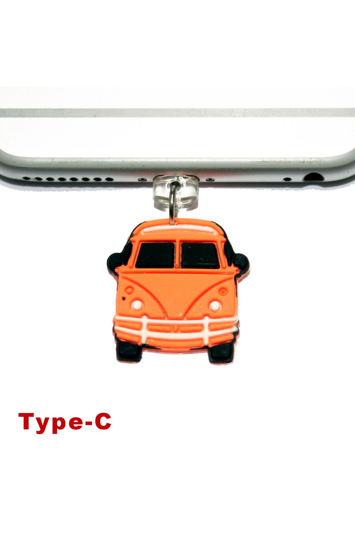BK Design Type-C Silikon Figürlü Telefon Şarj Portu Toz Tıpası Toz Tıkacı Charm TCCR1020