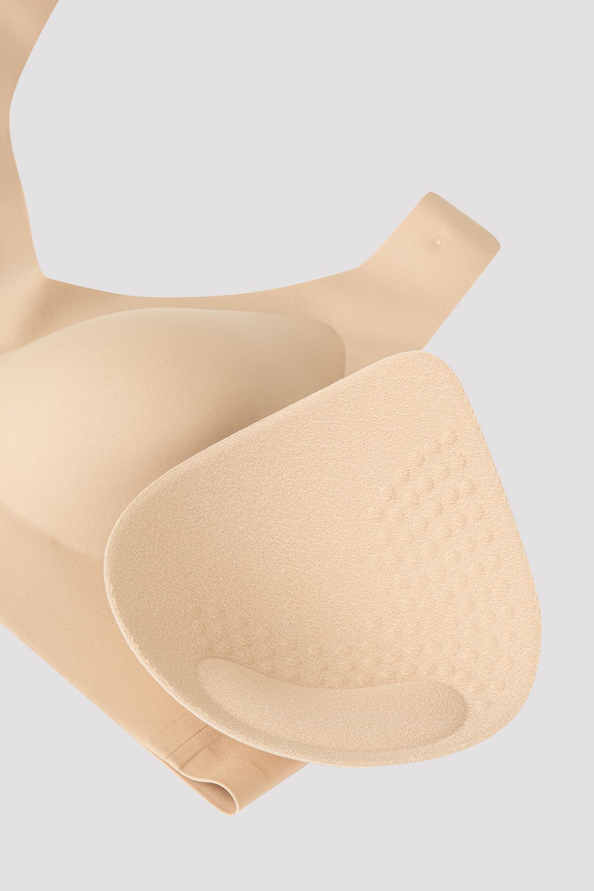 Penti-# Bebırakmaz Invisible up Béžová bez kostic Invisible Bra 5