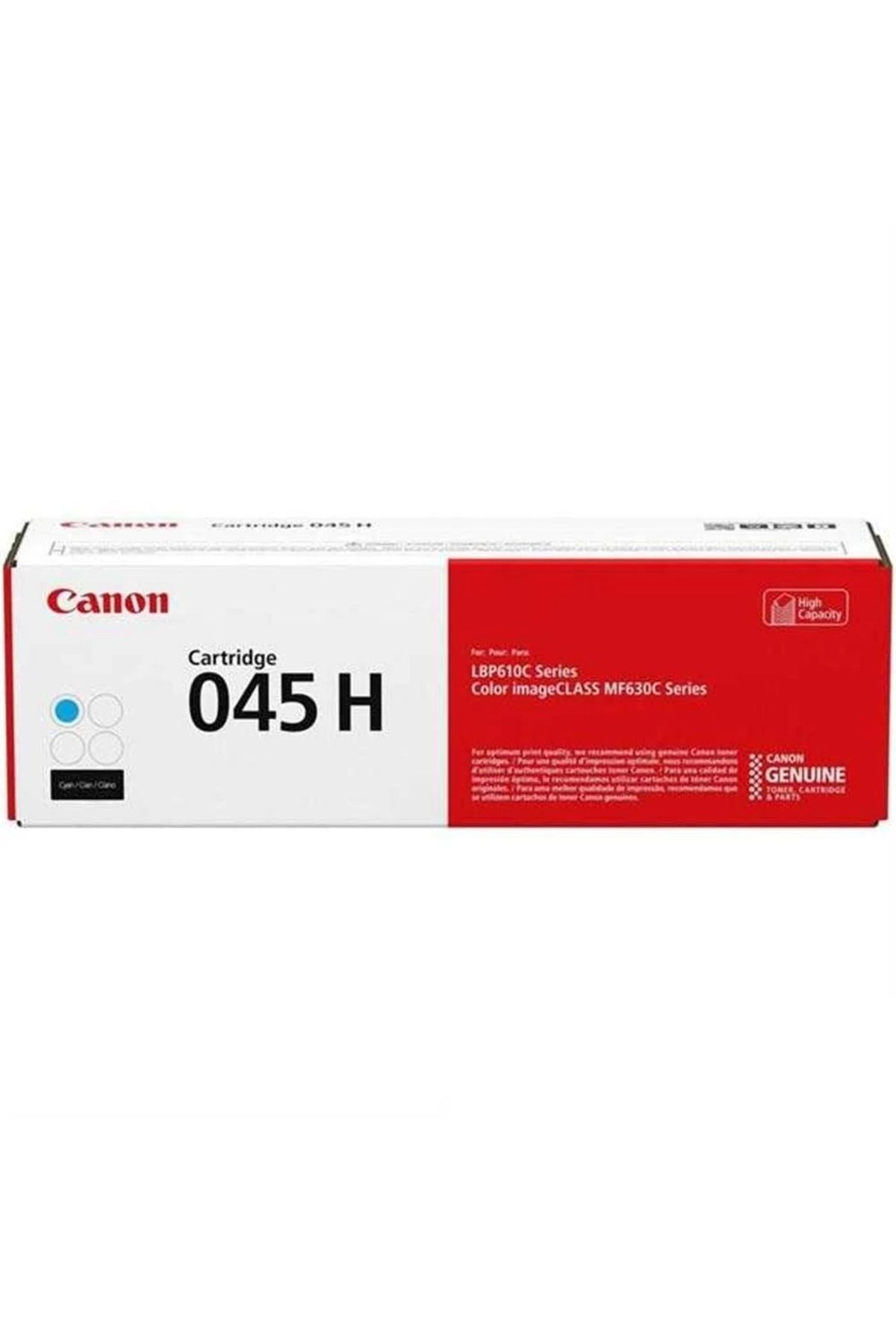 Canon CRG-045 C Cyan Mavi 1.1300 Sayfa Toner MF635-631 LBP613