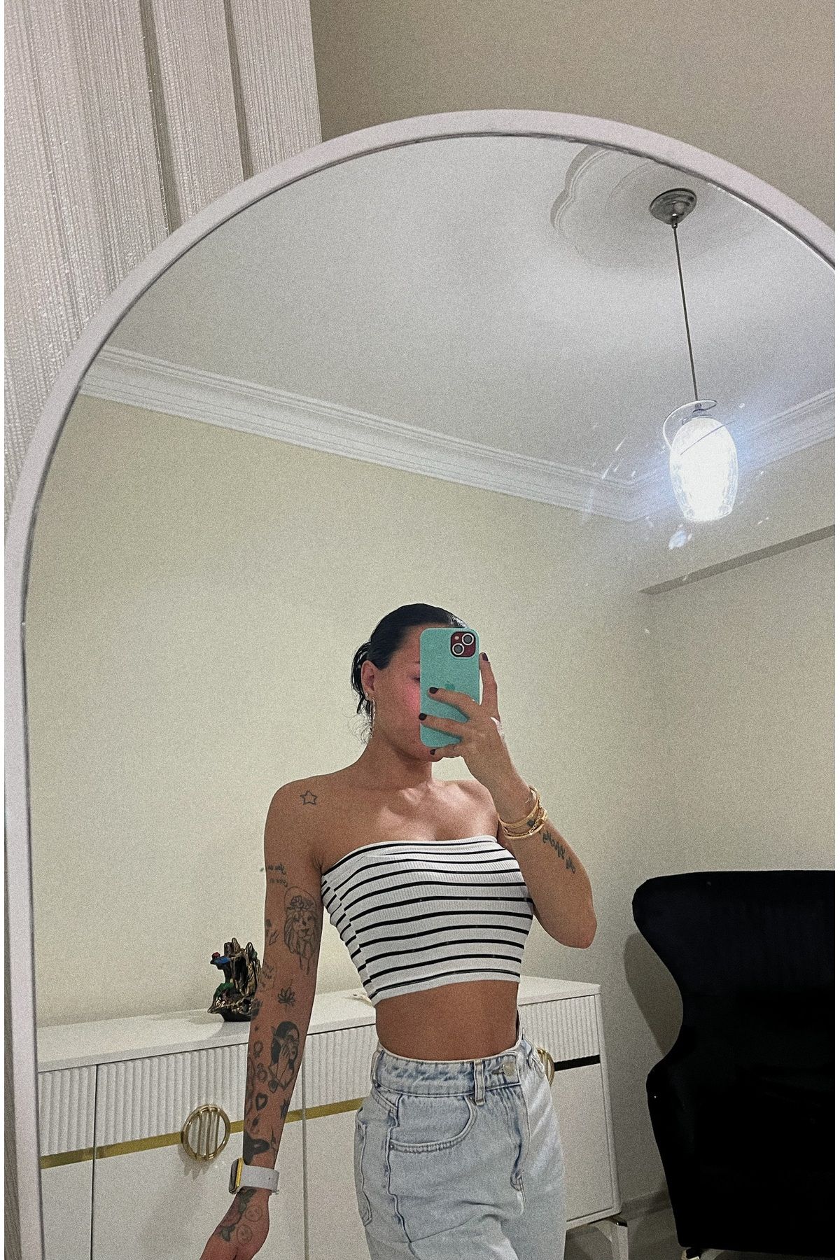 eseza tekstil Straplez Crop