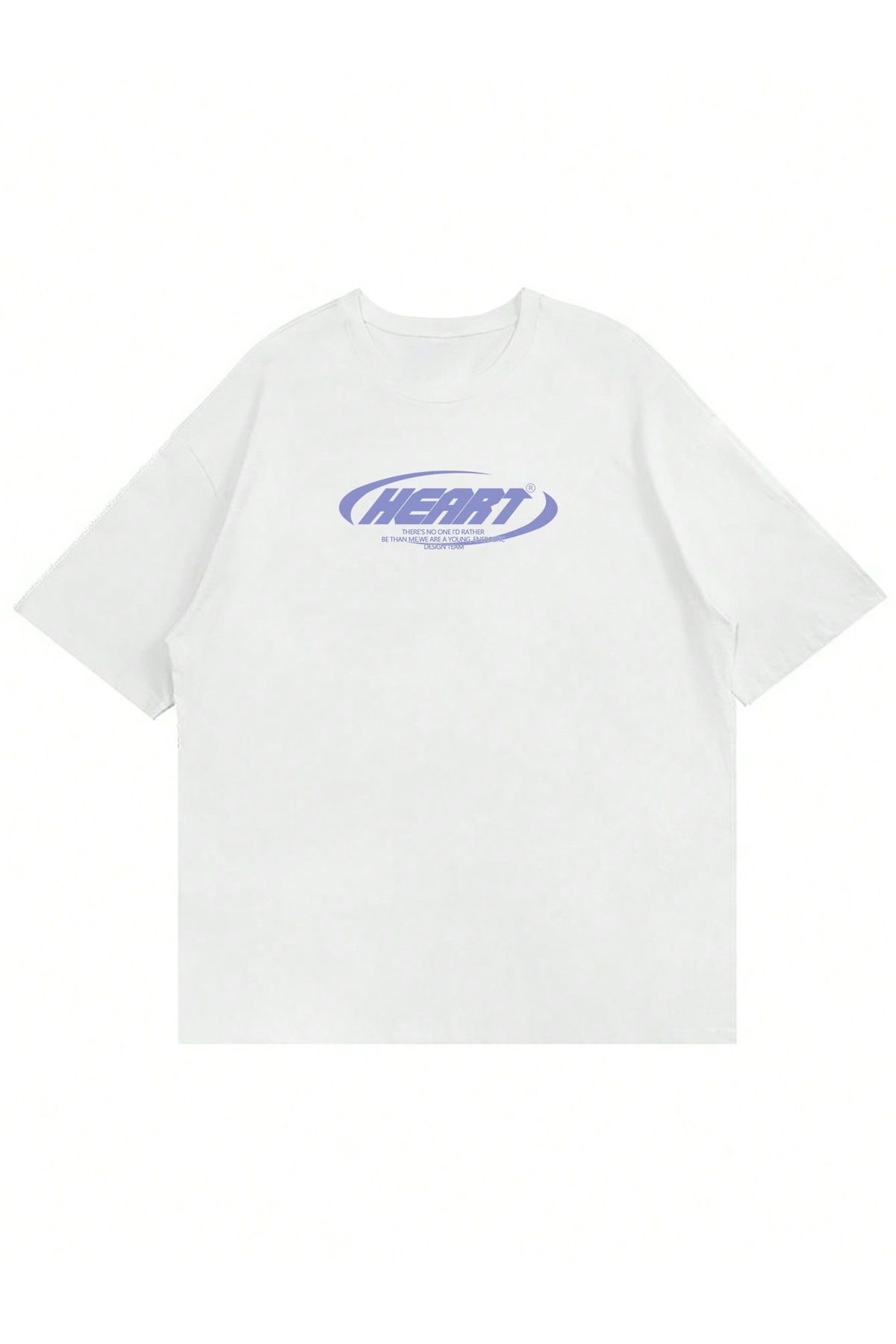 Bengi Clothing Oversize Kesim Kısa Kollu Baskılı T-shirt