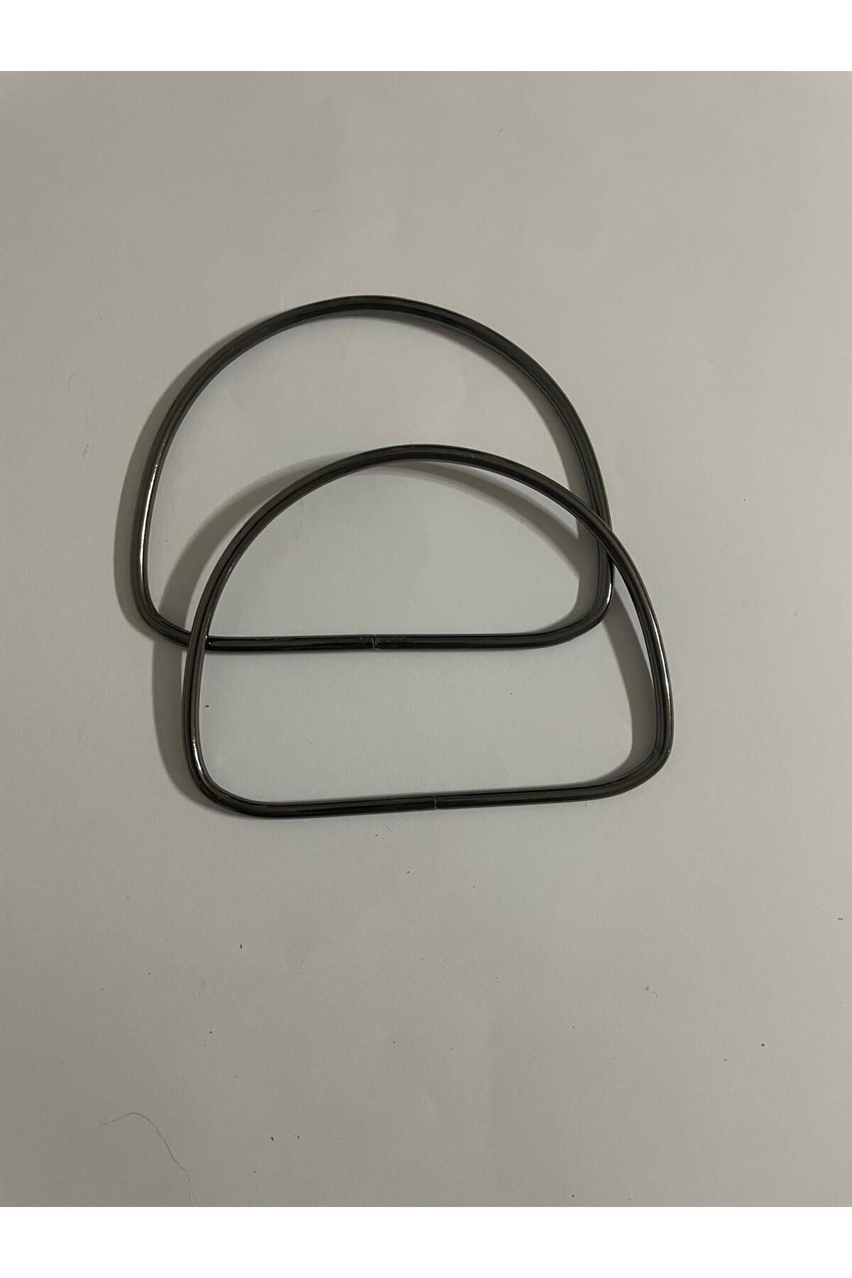 ZÜLEYHA TUHAFİYE HOBİ D model metal çanta sapı 11cm